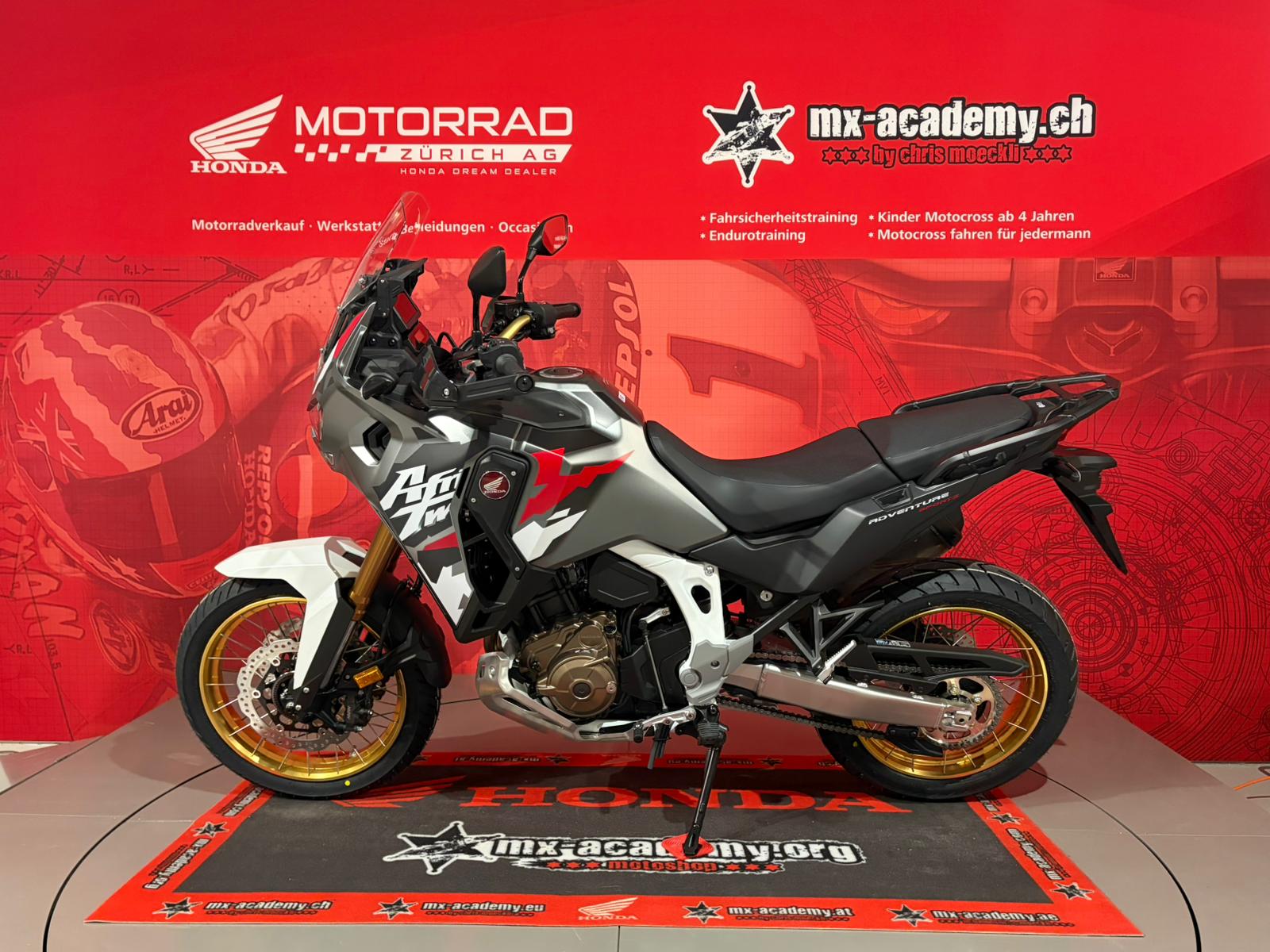HONDA CRF1100L Africa Twin Adventure Sports ES**Modell 2026**Matte Irdium Grey Metallic**Neufahrzeug**-showroom-element-1