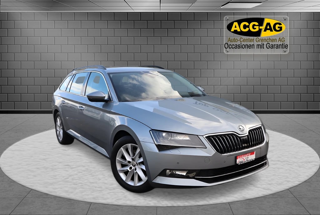 SKODA Superb Combi 2.0 TDi Ambition DSG ** Gr-Navi ** RF-Kamera ** Abstandsregelsysteme ** Frisch Ab MFK & Service **-image-0