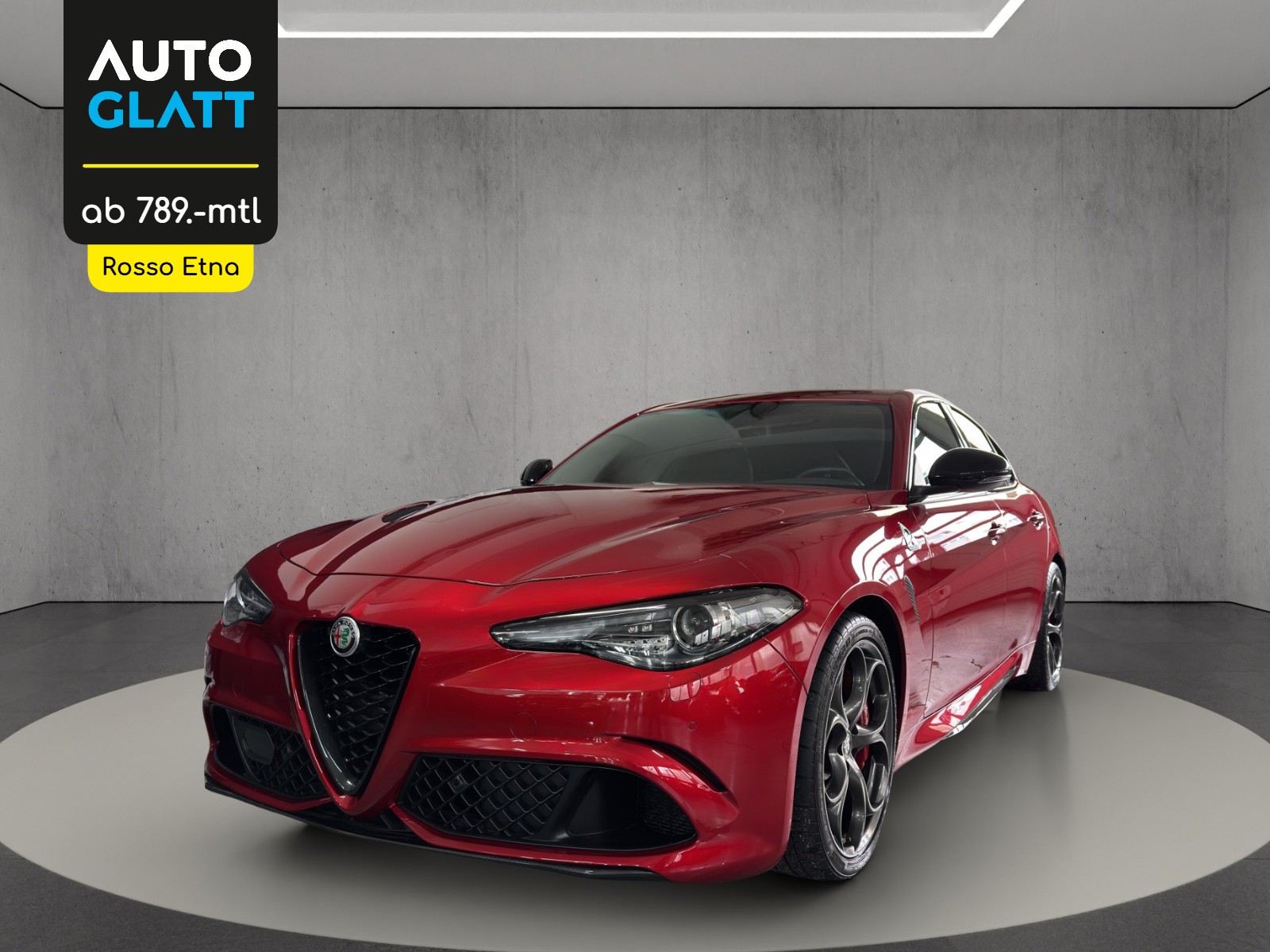ALFA ROMEO Giulia 2.9 V6 Quadrifoglio "Rosso Etna-ADAS Pack"