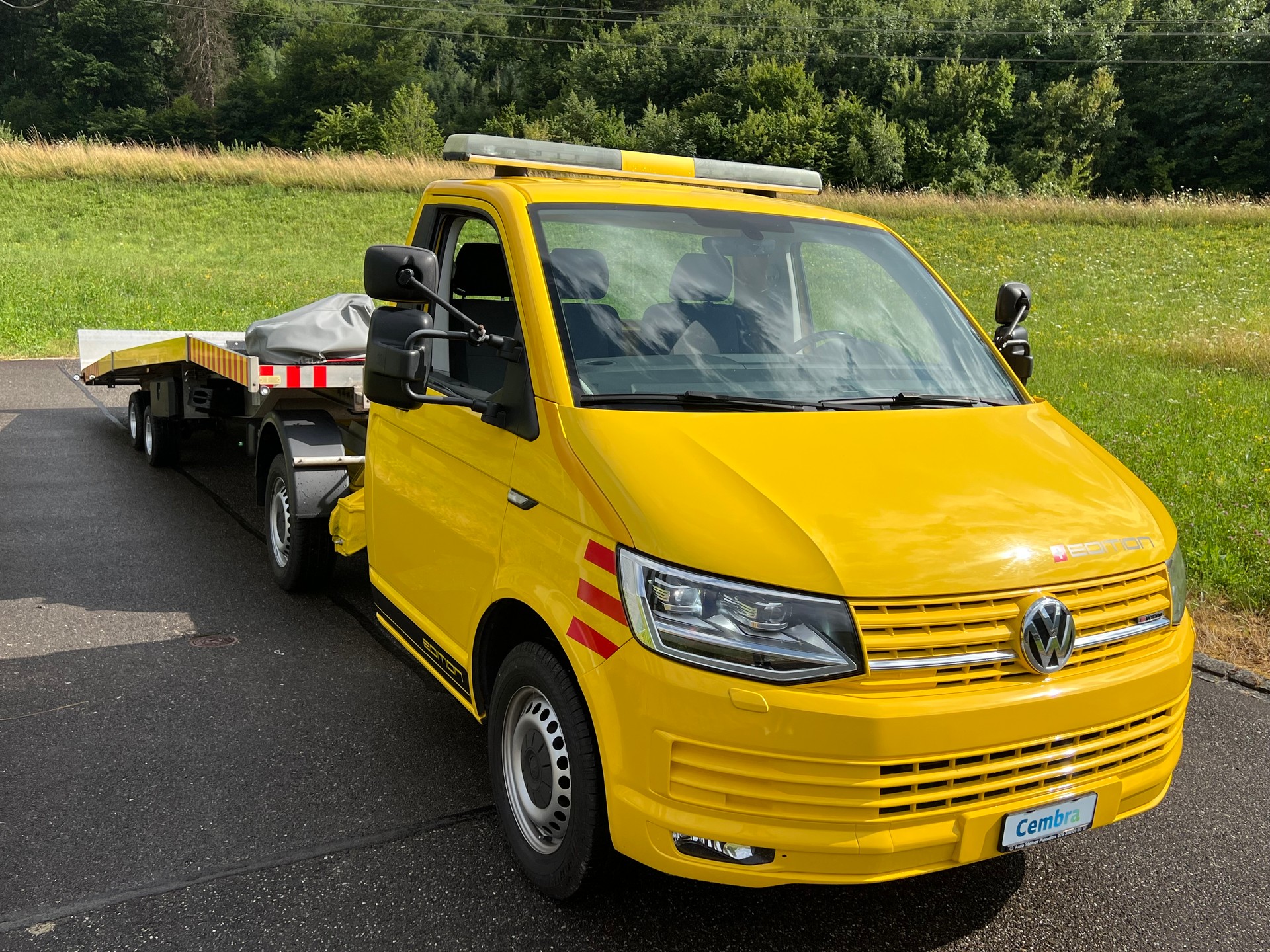 VW 4X4 "BALDINGER ABSCHLEPPER" 2600 KG NUTZLAST "AB MFK" T6 2.0 TDI 4Motion. KANN MIT PERMI B GEFAHREN WERDEN.-image-15