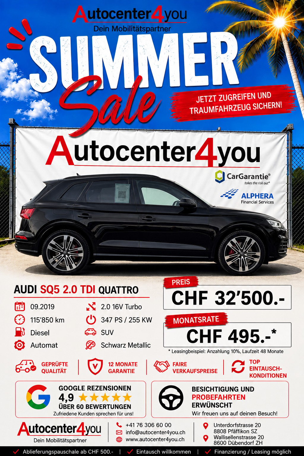 AUDI SQ5 TDI quattro tiptronic **Black Pearl**