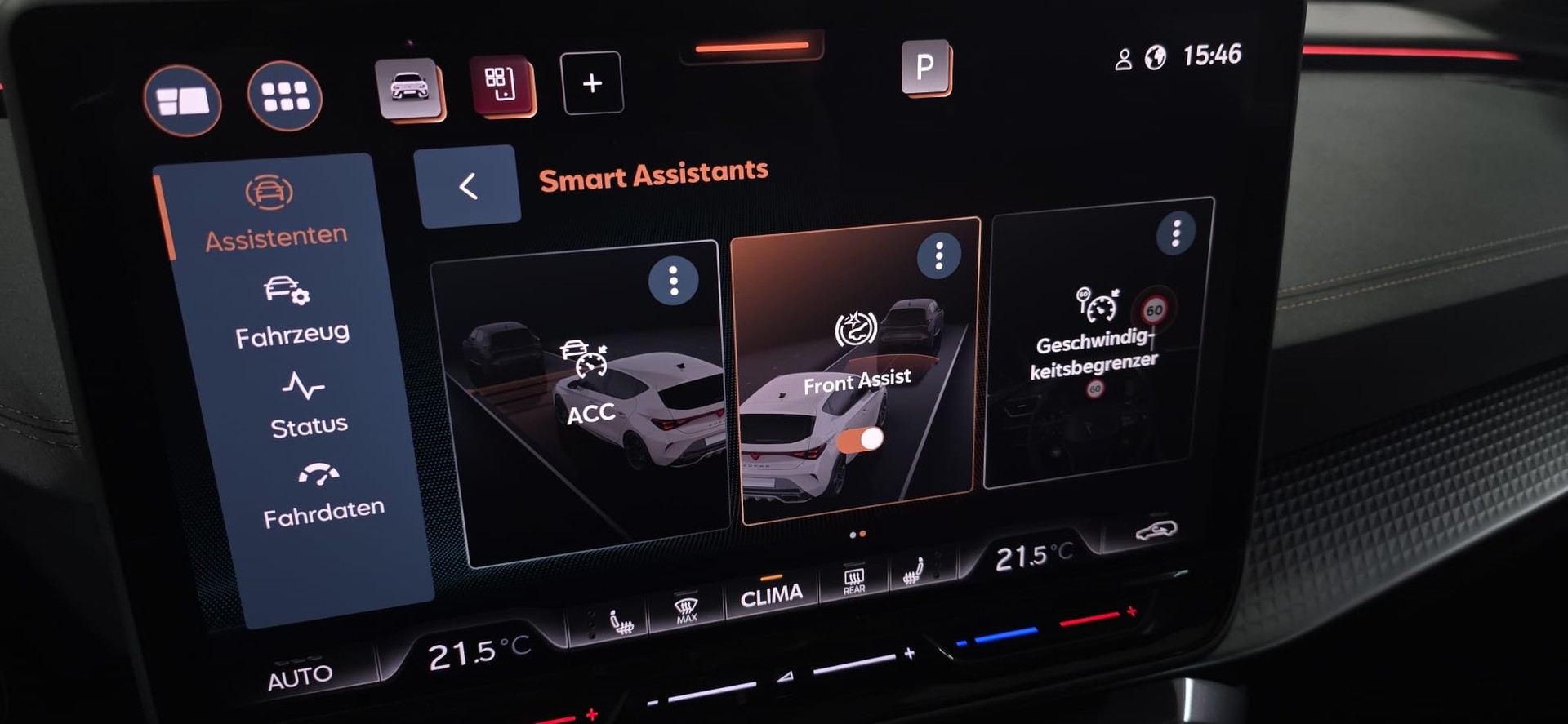 CUPRA LEON 2.0 TSI VZ DSG VZ *ACC*Sennheiser*Ledersitze*Panoramadach*Ambientebeleuchtung*Lenkradheizung*Rückfahrkamera*-image-23
