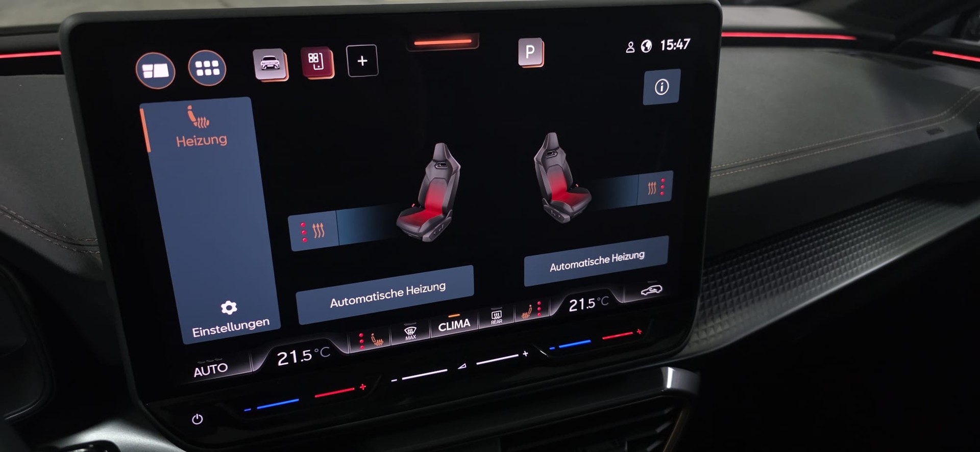 CUPRA LEON 2.0 TSI VZ DSG VZ *ACC*Sennheiser*Ledersitze*Panoramadach*Ambientebeleuchtung*Lenkradheizung*Rückfahrkamera*-image-21