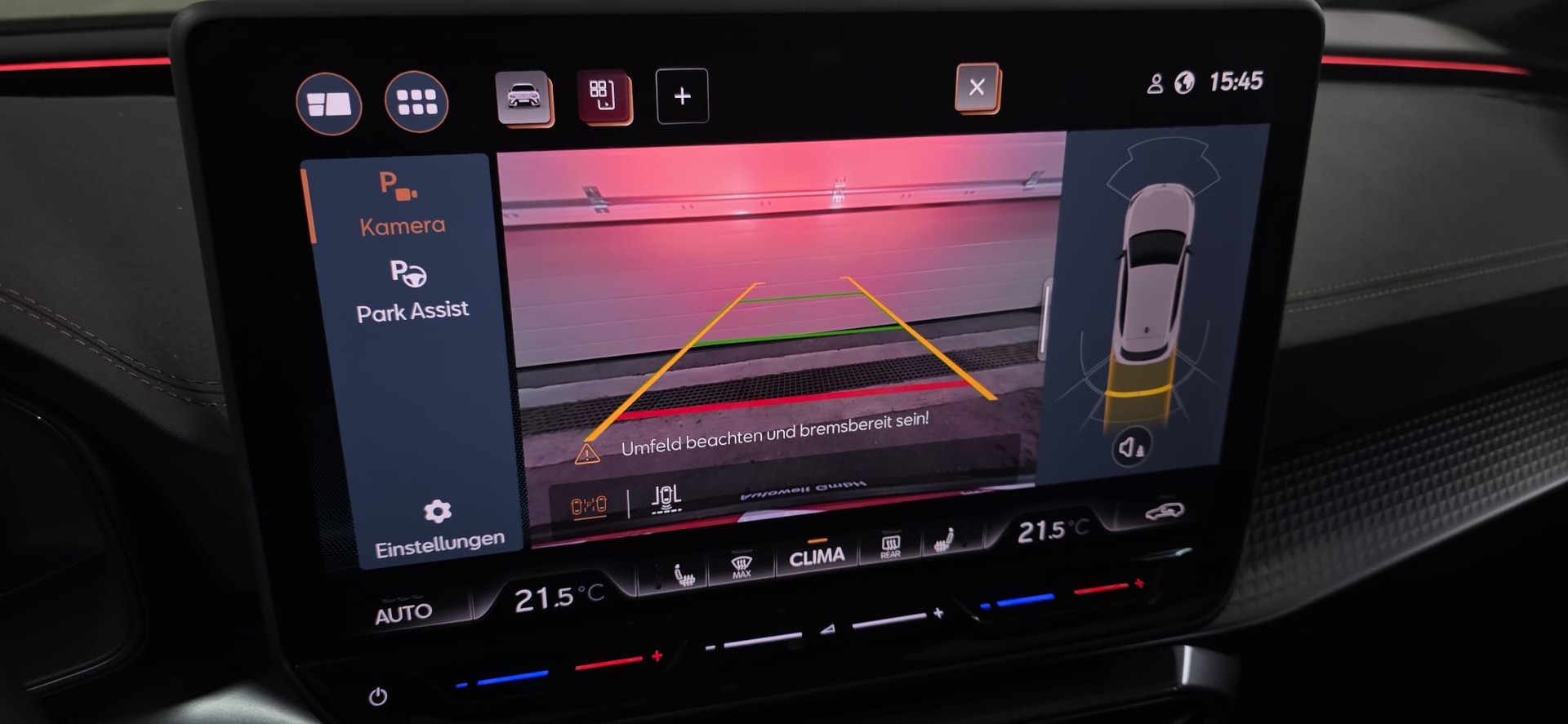 CUPRA LEON 2.0 TSI VZ DSG VZ *ACC*Sennheiser*Ledersitze*Panoramadach*Ambientebeleuchtung*Lenkradheizung*Rückfahrkamera*-image-25