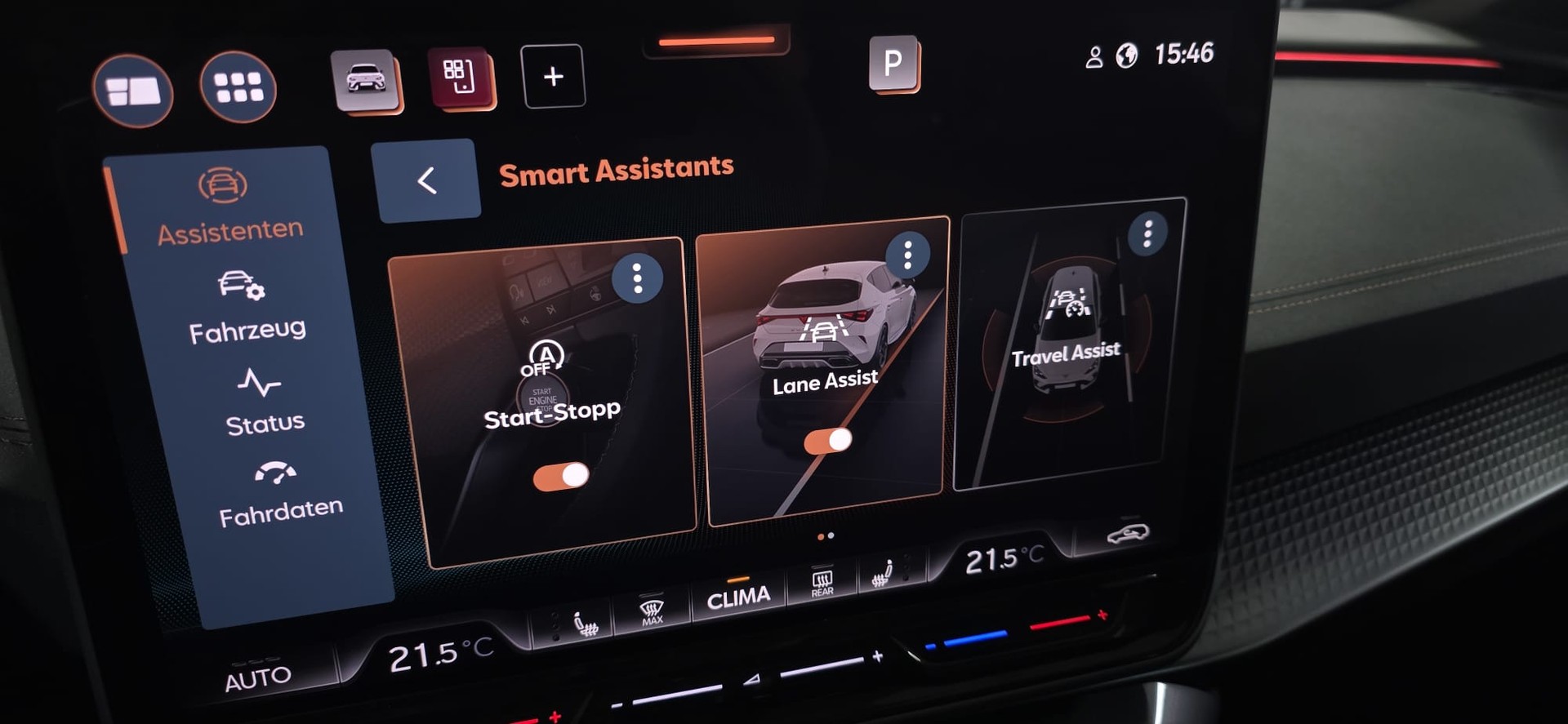 CUPRA LEON 2.0 TSI VZ DSG VZ *ACC*Sennheiser*Ledersitze*Panoramadach*Ambientebeleuchtung*Lenkradheizung*Rückfahrkamera*-image-24