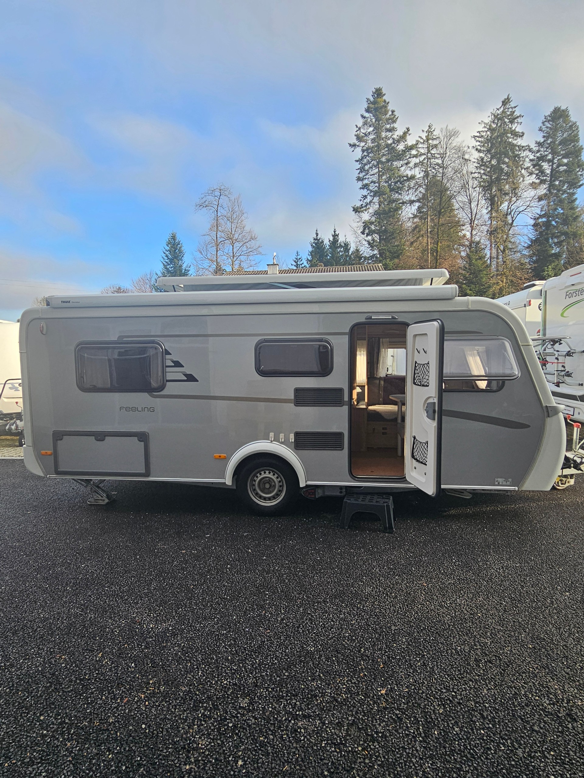 HYMER Eriba Feeling 542 mit Einzelbett, Mover!