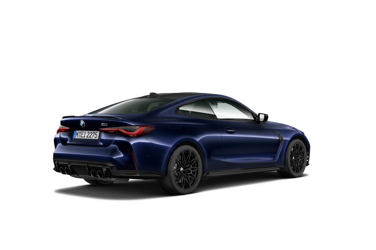 BMW M4 Competition Coupé (CH) Tansanitblau Mét.-image-1