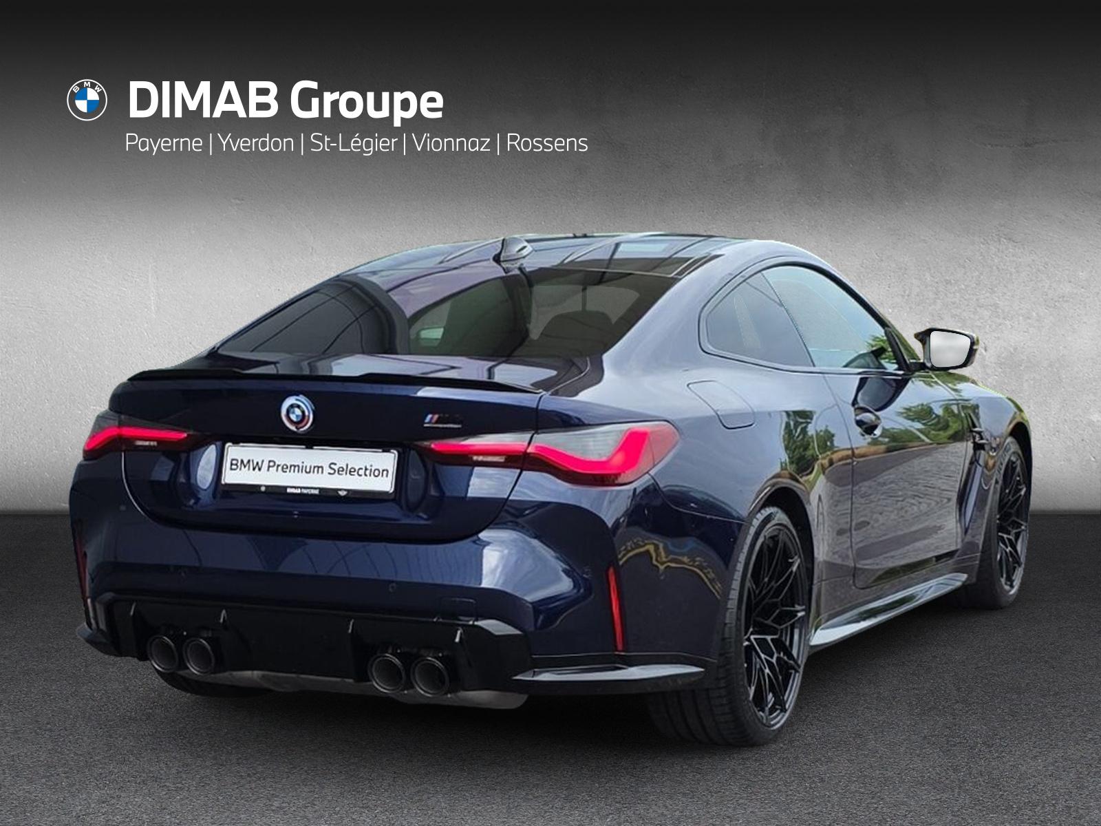 BMW M4 Competition Coupé (CH) Tansanitblau Mét.-image-4