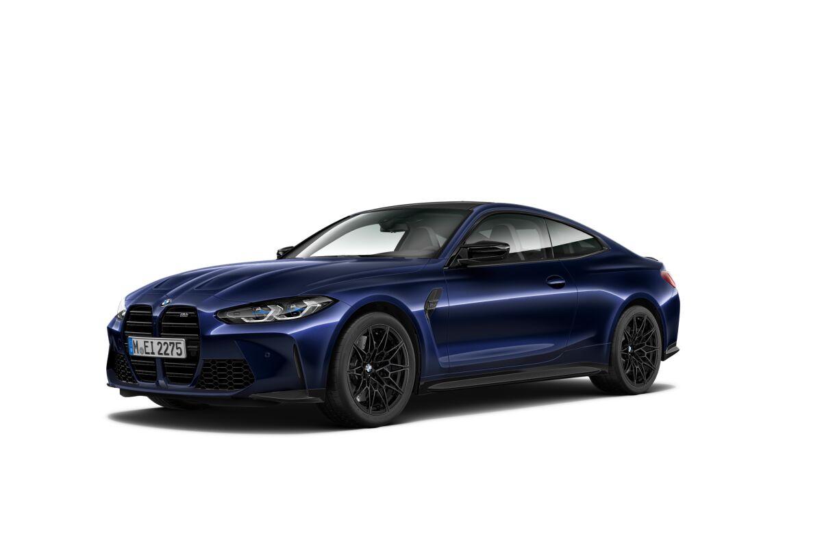BMW M4 Competition Coupé (CH) Tansanitblau Mét.-image-0