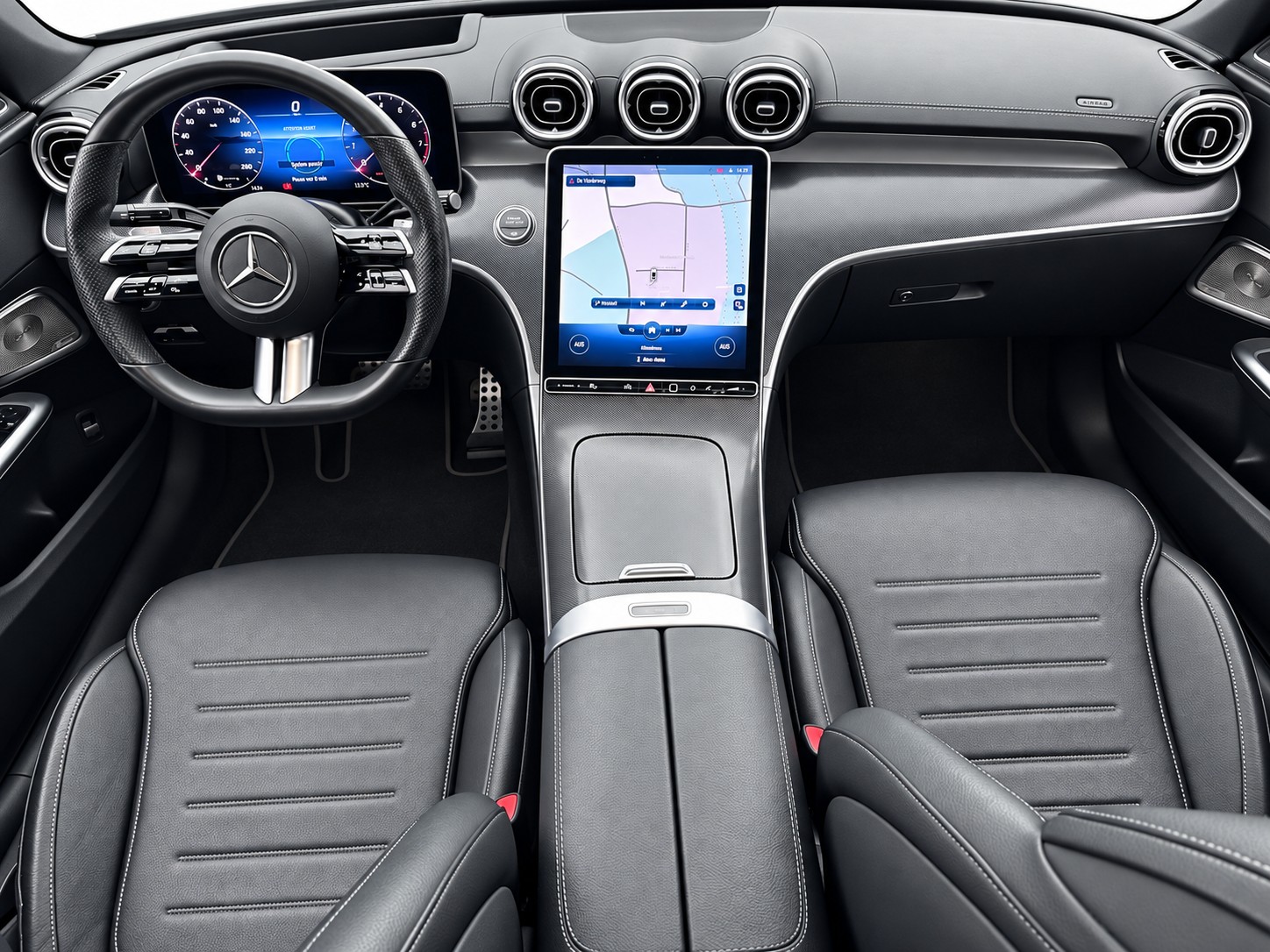 MERCEDES-BENZ C 300 AMG Line 4matic * Panorama * Pack Sport Black * Fahrassistenz Plus CH FAHRZEUG *-image-7