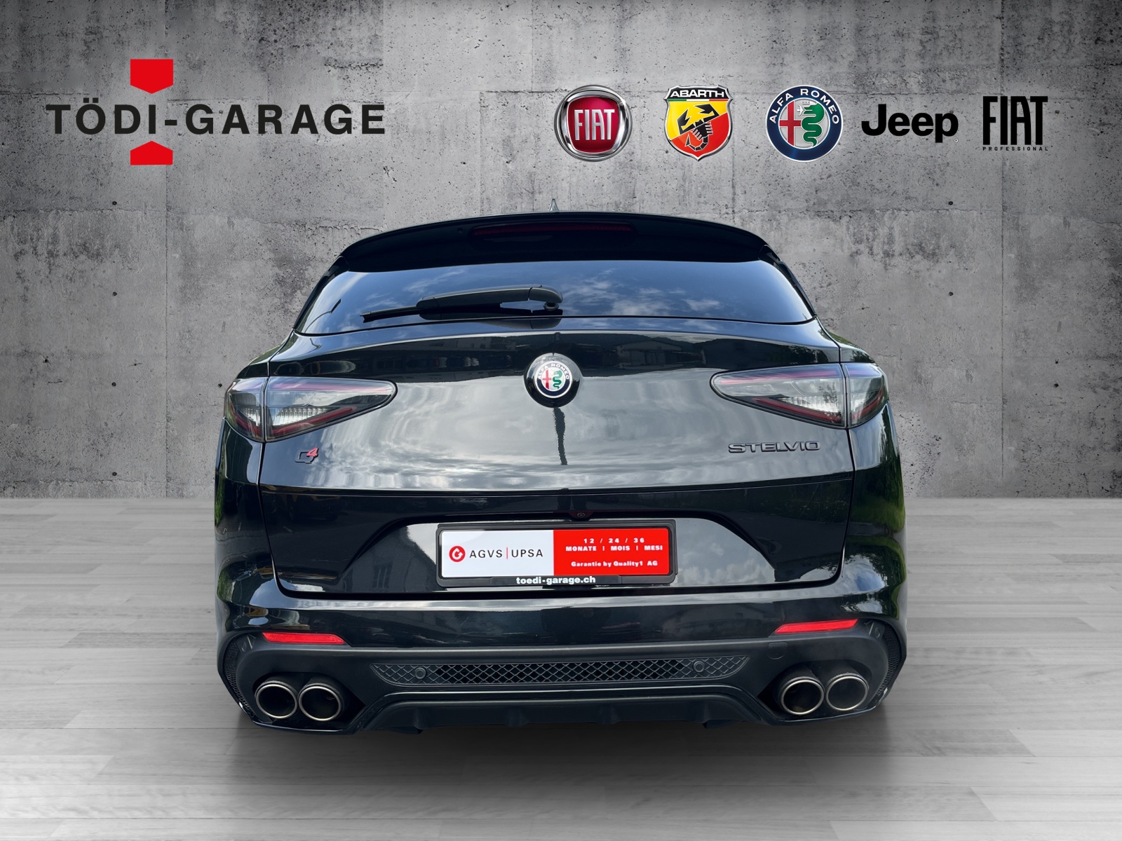 ALFA ROMEO Stelvio 2.9 V6 Biturbo Q4 Quadrifoglio SKY AKRAPOVIC-image-4