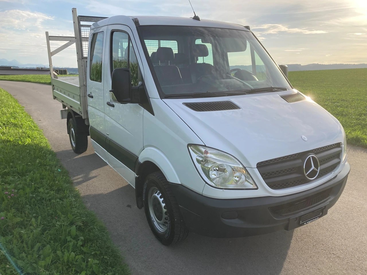 MERCEDES-BENZ Sprinter 313 CDI 3 Seiten Kipper mit Anhängerkupplung-image-2