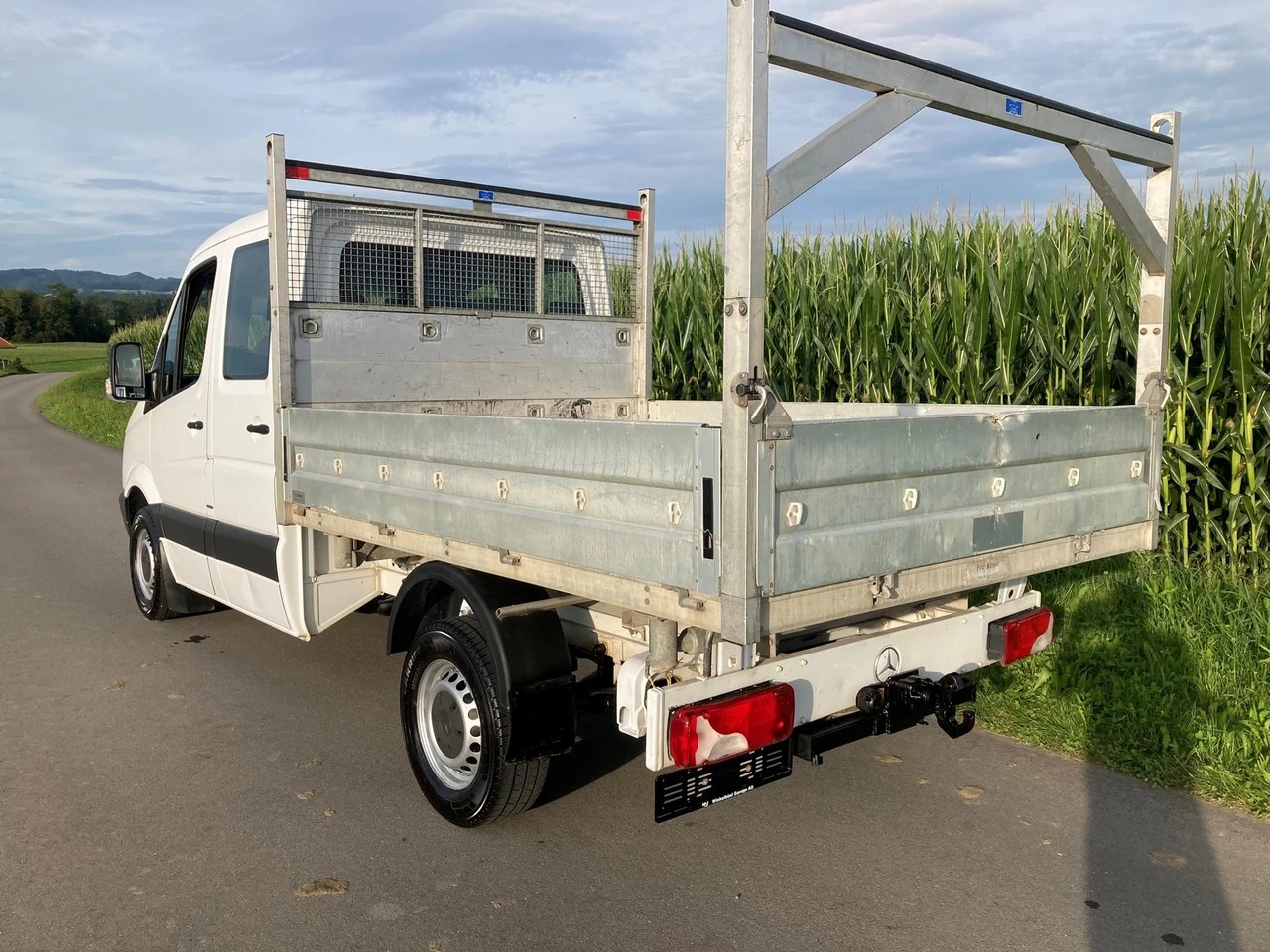 MERCEDES-BENZ Sprinter 313 CDI 3 Seiten Kipper mit Anhängerkupplung-image-4
