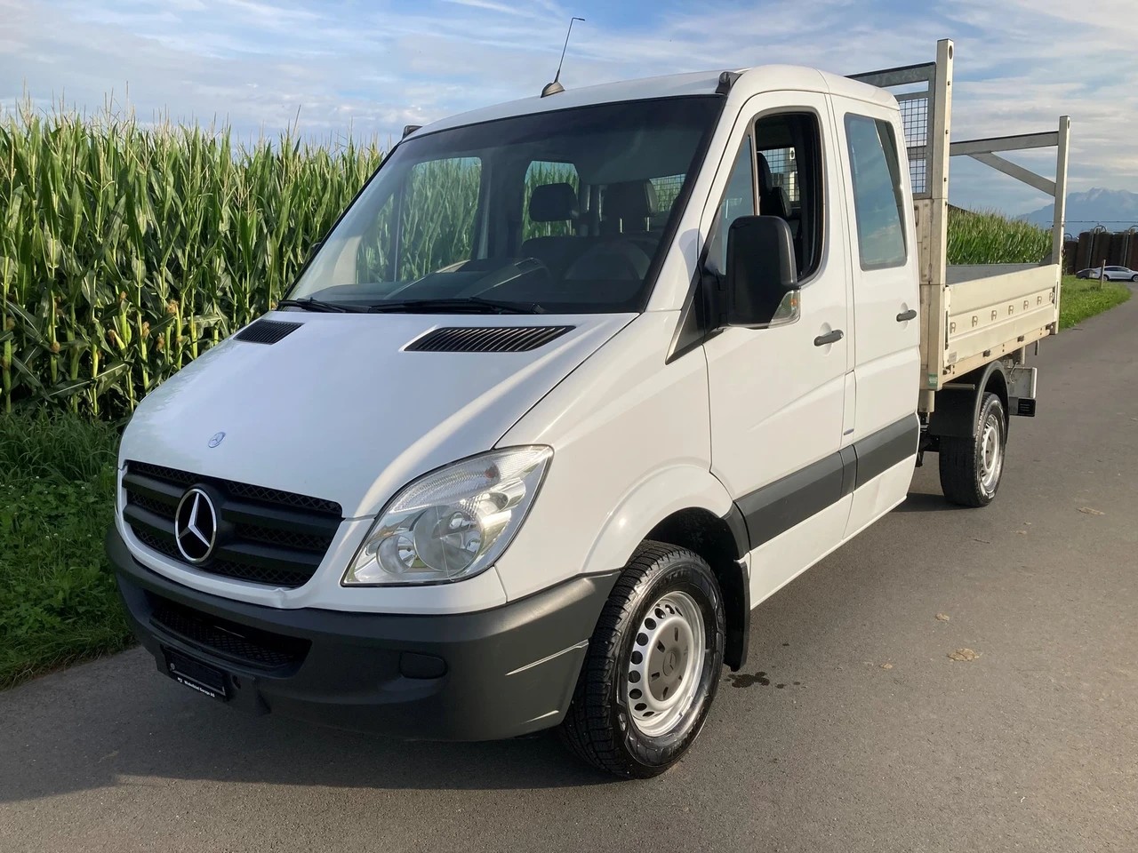 MERCEDES-BENZ Sprinter 313 CDI 3 Seiten Kipper mit Anhängerkupplung-image-1