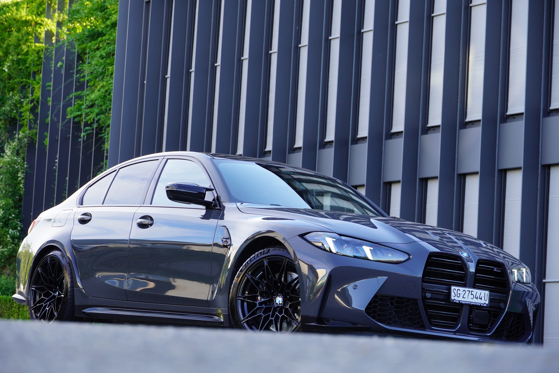 BMW M3 Competition M xDrive//Dravitgrau//Werksgarantie bis 11.2028//-image-14