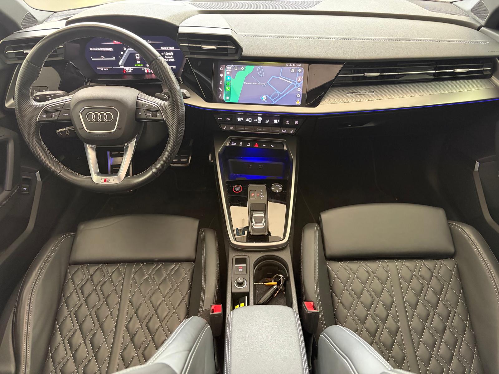 AUDI S3 Sportback 2.0 TFSI quattro S-tronic - Toit ouvrant - Matrix LED-image-16