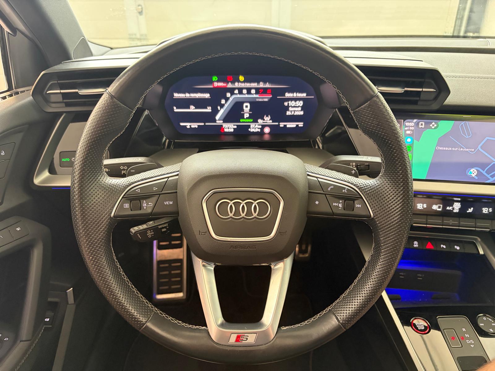 AUDI S3 Sportback 2.0 TFSI quattro S-tronic - Toit ouvrant - Matrix LED-image-18