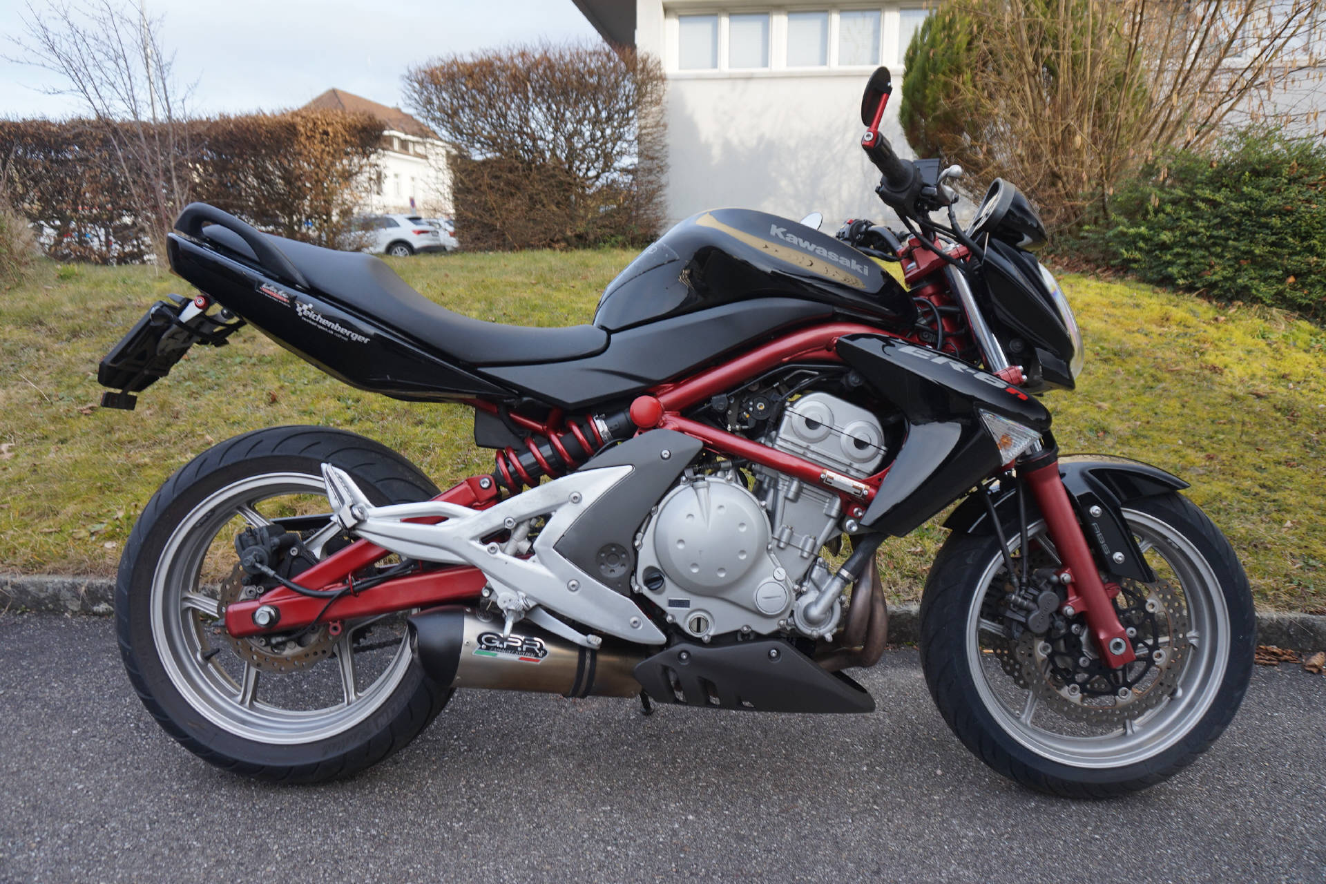 KAWASAKI ER-6n ABS ABS mit GPR Auspuff-showroom-element-2