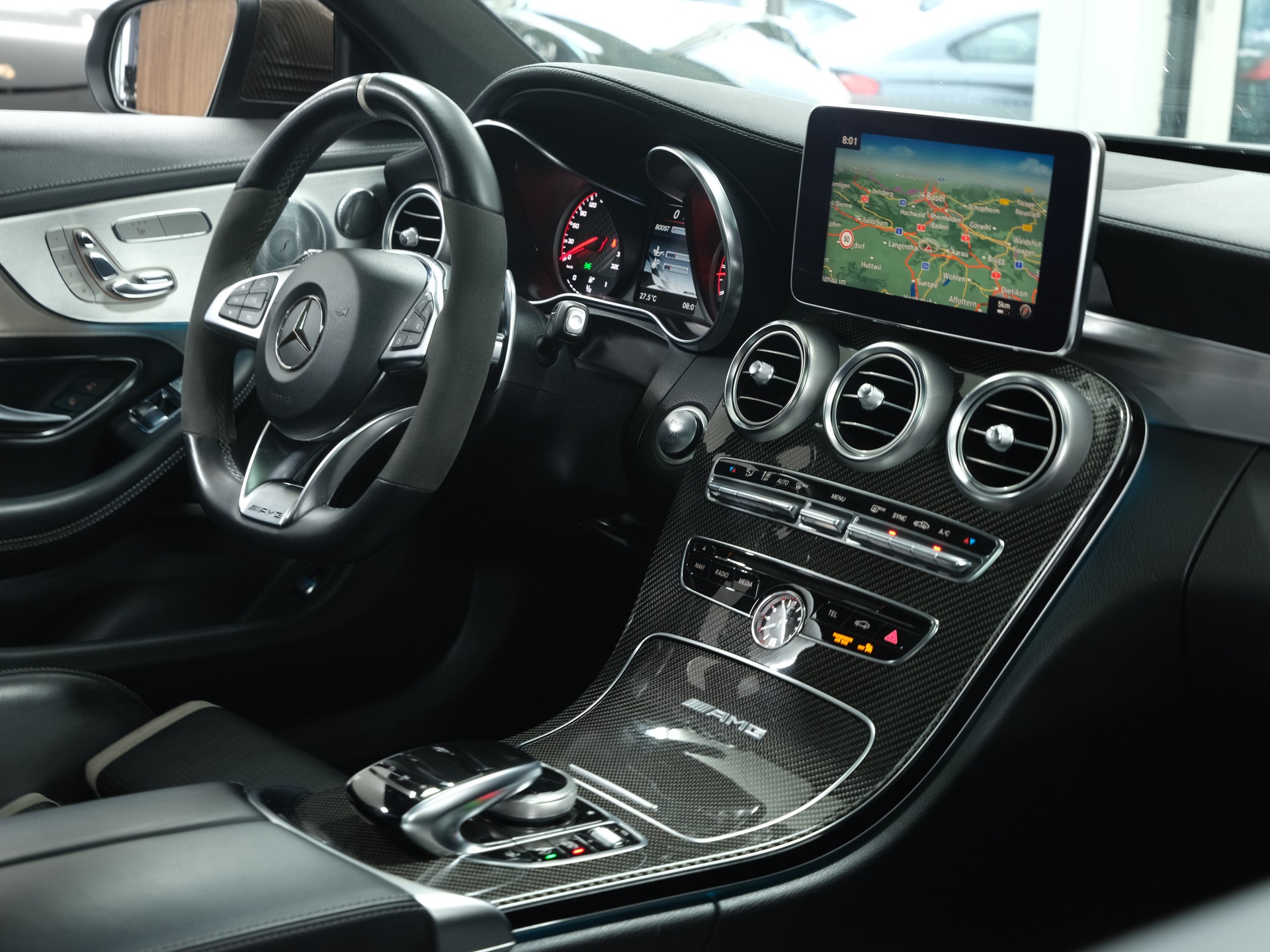 MERCEDES-BENZ C 63 S AMG Edition 1 Speedshift *Akrapovic* *Burmester* *Panorama*-image-31