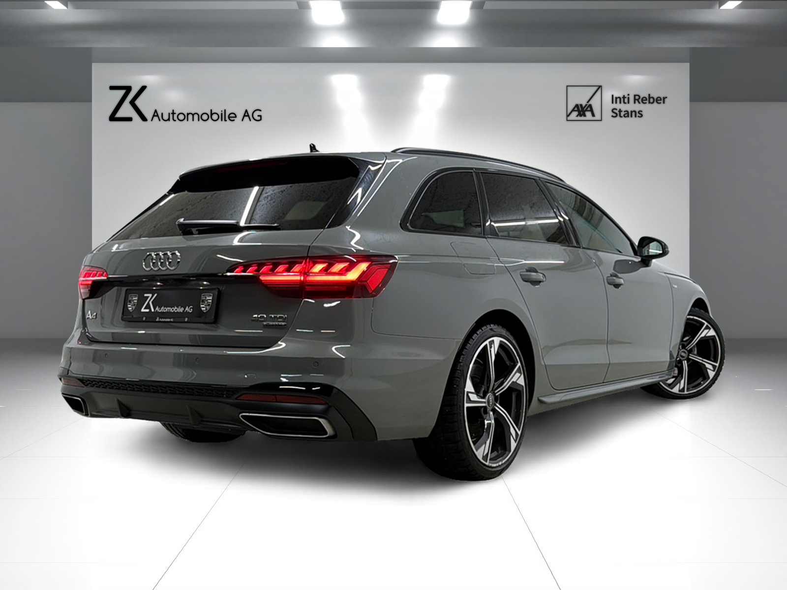 AUDI A4 Avant 40 TDI S Line 204PS Attraction QUANTUMGREY quattro S-tronic / Panoramadach / RF-Kamera / Comfortkey / virtual cockpit /-image-1