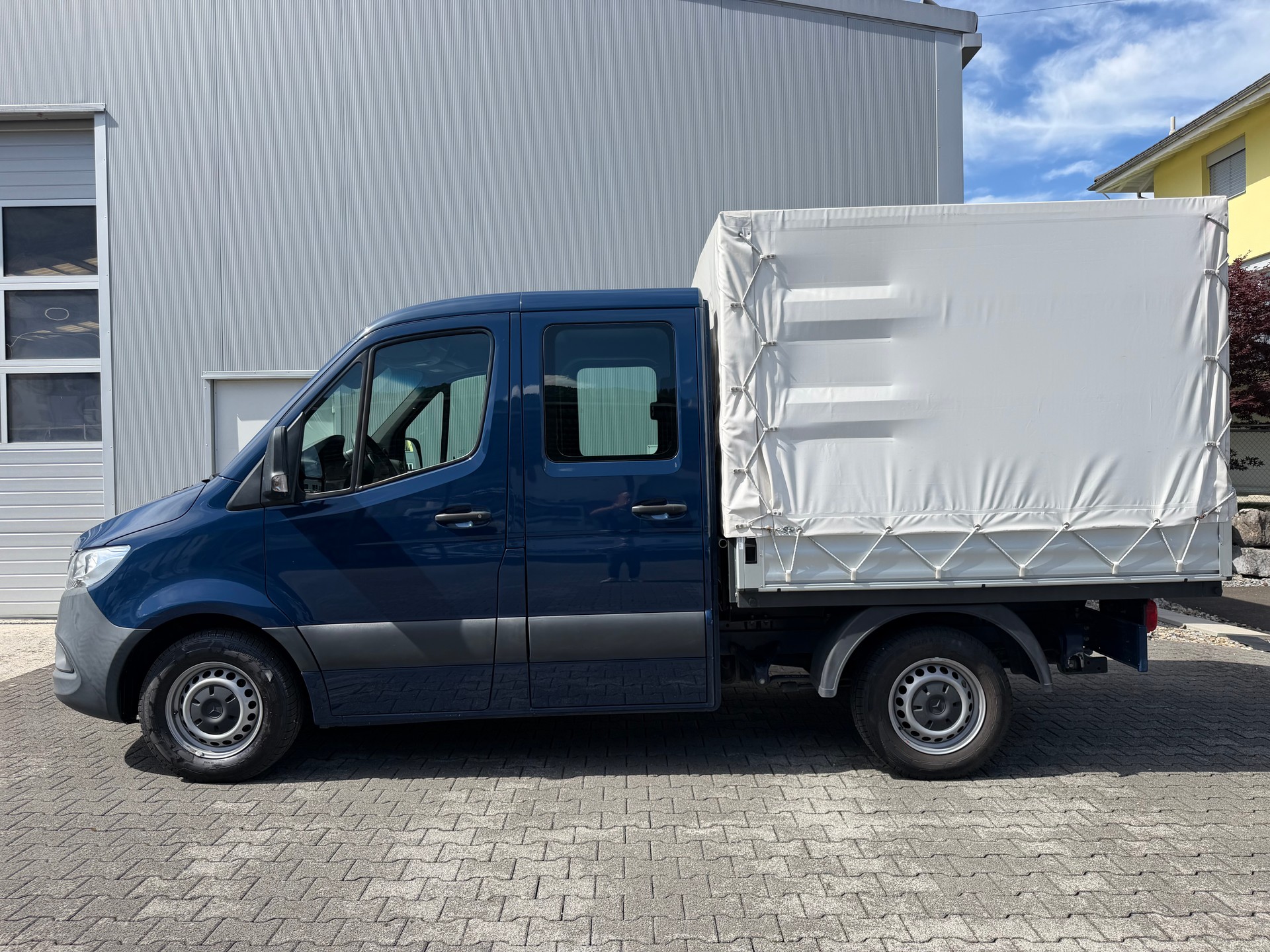 MERCEDES-BENZ Sprinter 215 CDI Standard 9G-TRONIC*TOP GEPFLEGT*NUR 34000 KM*6-PLÄTZE*KLIMA*AHK*BRÜCKE MIT VERDECK*-image-18