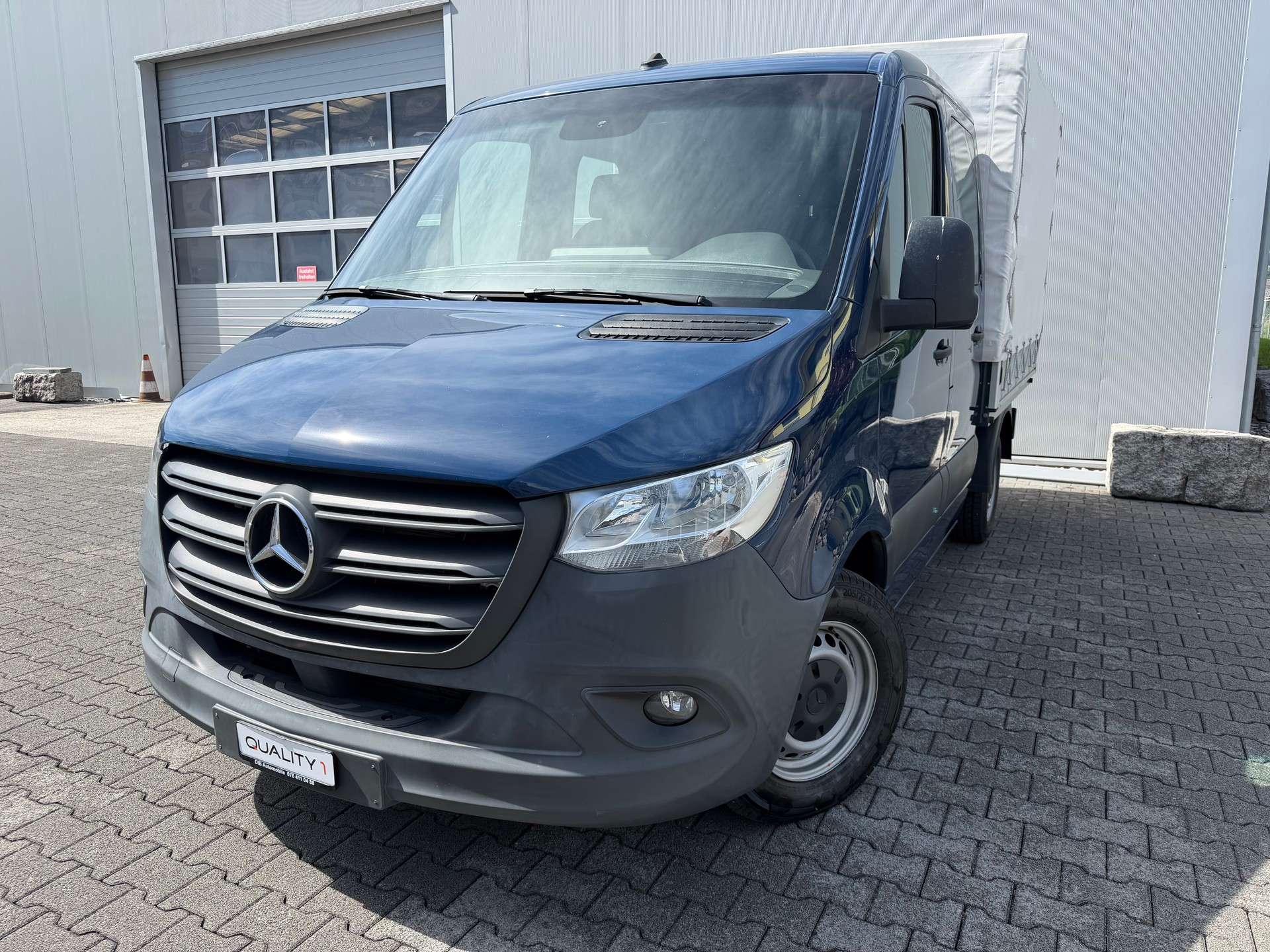 MERCEDES-BENZ Sprinter 215 CDI Standard 9G-TRONIC*TOP GEPFLEGT*NUR 34000 KM*6-PLÄTZE*KLIMA*AHK*BRÜCKE MIT VERDECK*
