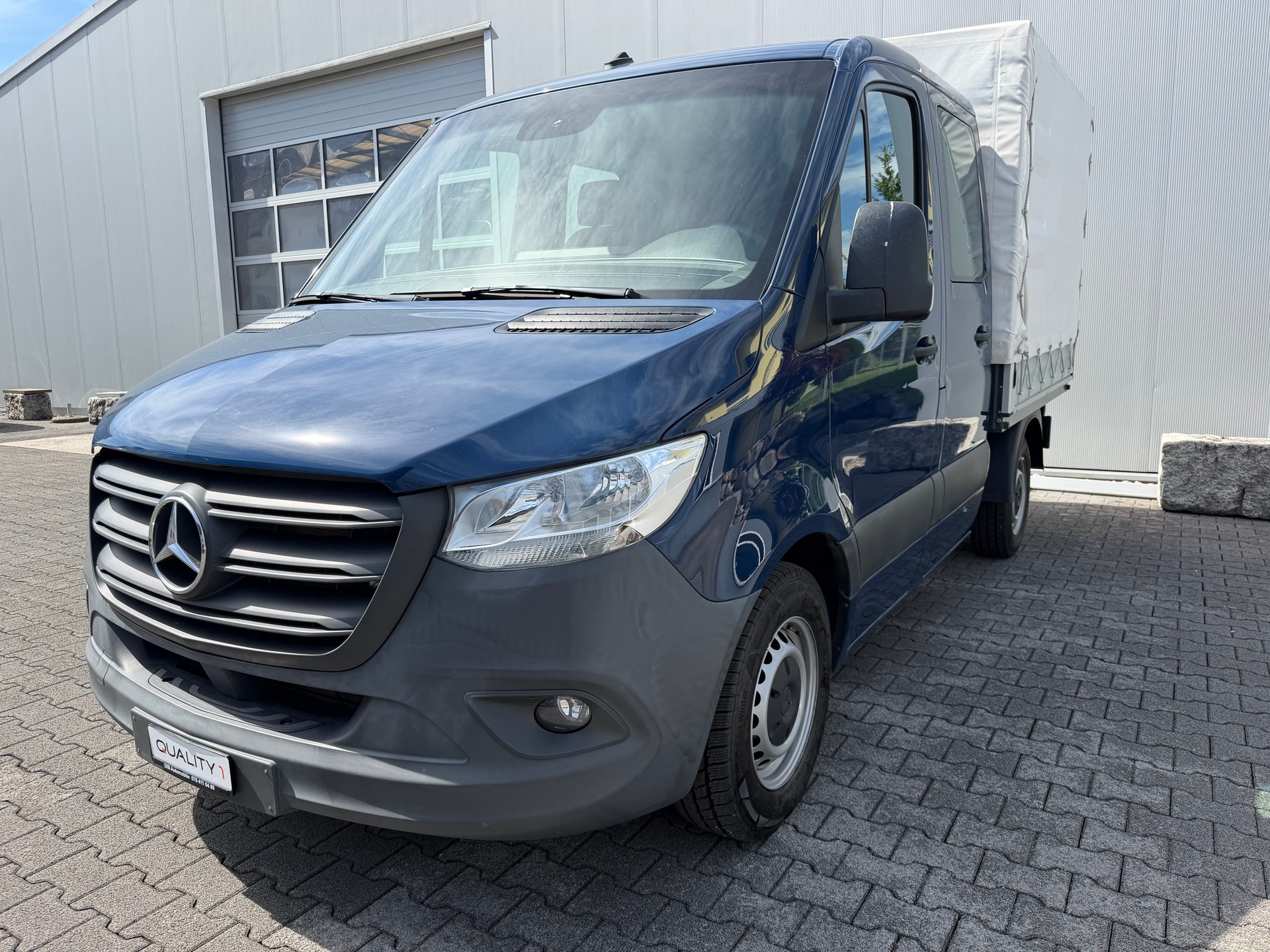 MERCEDES-BENZ Sprinter 215 CDI Standard 9G-TRONIC*TOP GEPFLEGT*NUR 34000 KM*6-PLÄTZE*KLIMA*AHK*BRÜCKE MIT VERDECK*-showroom-element-2