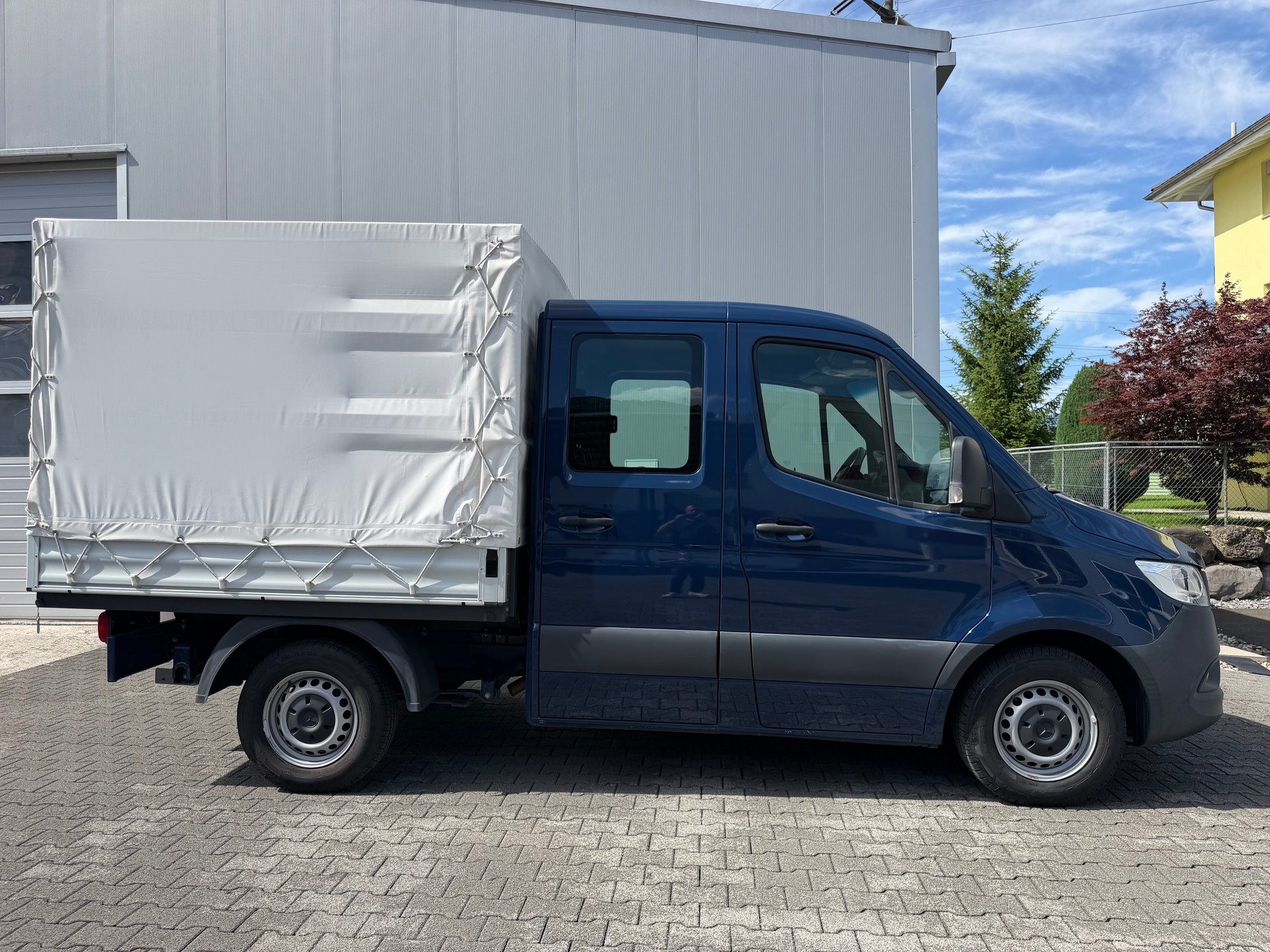 MERCEDES-BENZ Sprinter 215 CDI Standard 9G-TRONIC*TOP GEPFLEGT*NUR 34000 KM*6-PLÄTZE*KLIMA*AHK*BRÜCKE MIT VERDECK*-image-24