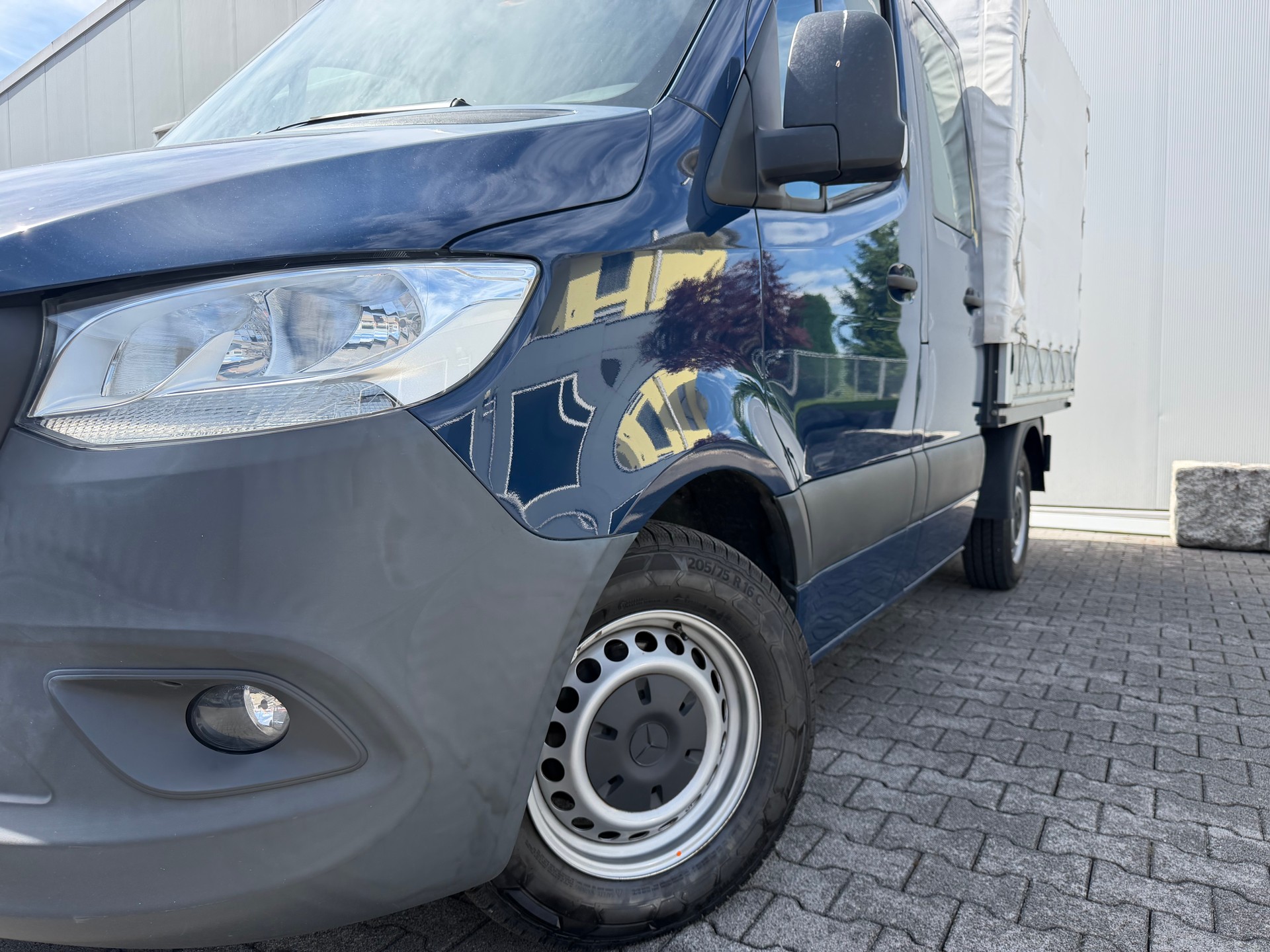 MERCEDES-BENZ Sprinter 215 CDI Standard 9G-TRONIC*TOP GEPFLEGT*NUR 34000 KM*6-PLÄTZE*KLIMA*AHK*BRÜCKE MIT VERDECK*-showroom-element-1