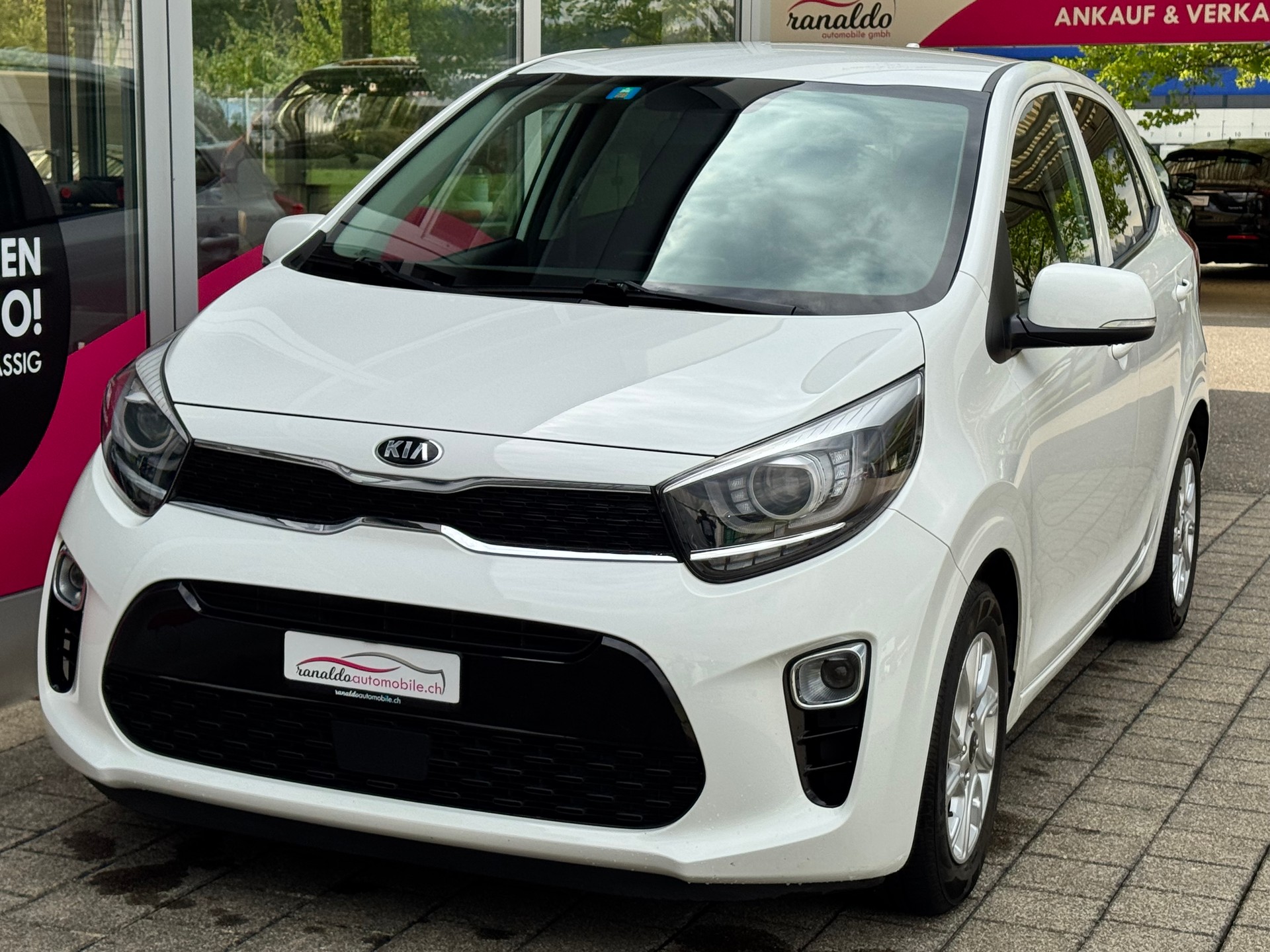 KIA Picanto 1.2 CVVT Swiss City Line+Navigation+Rückfahrkamera+Bluetooth+14"Alu+8-fach+Tempomat+Sitz-/Lenkradheizung+-image-0