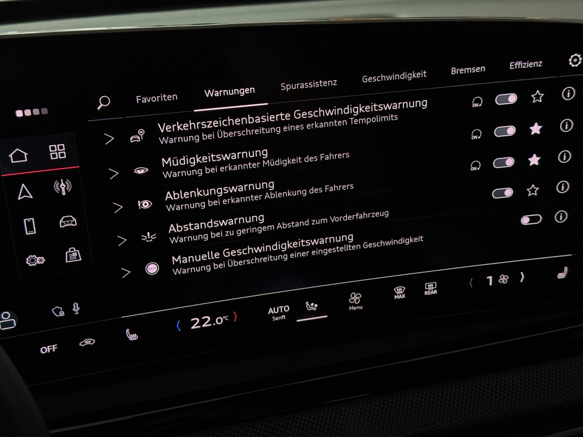 AUDI A5 Limousine 2.0 TFSI S tronic S Line Edition One "Optik Schwarz-20"Alu-Navi"-image-16