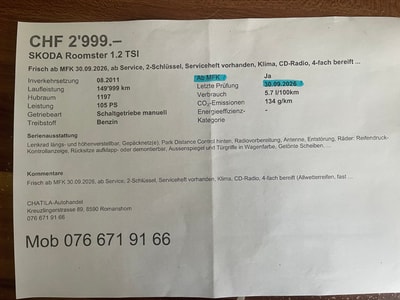 SKODA Roomster 1.2 TSI Style-image-12