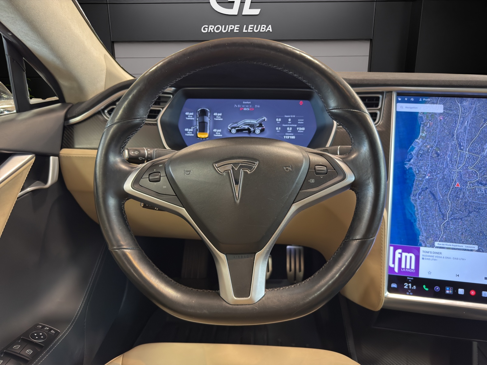 Image TESLA MODEL-S Model S 85 D Performance