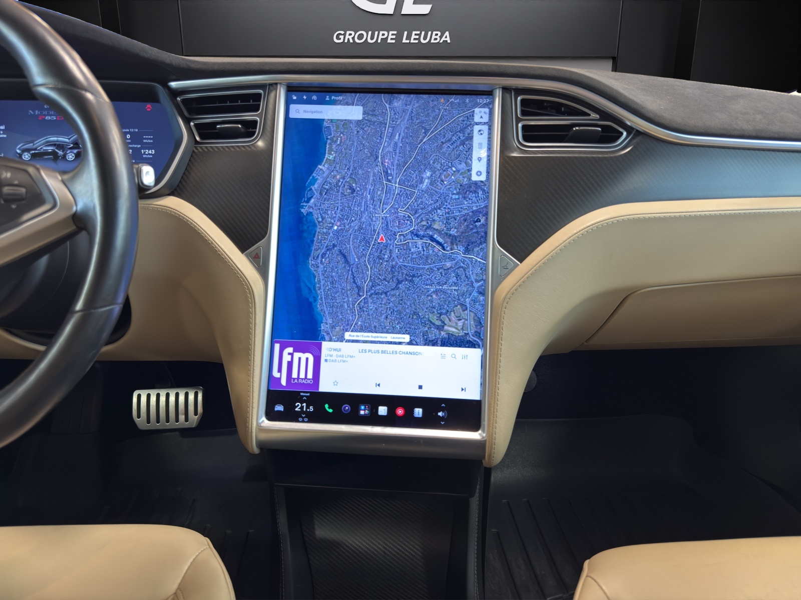 Image TESLA MODEL-S Model S 85 D Performance