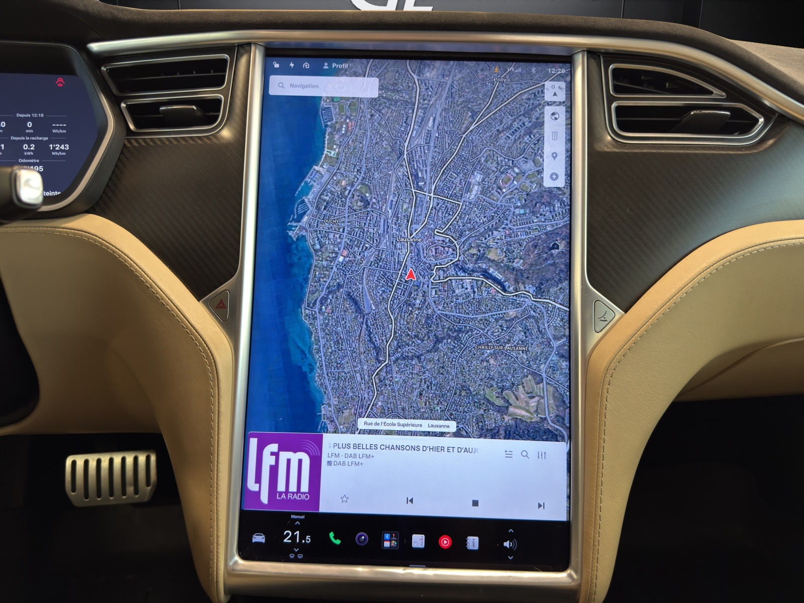 Image TESLA MODEL-S Model S 85 D Performance