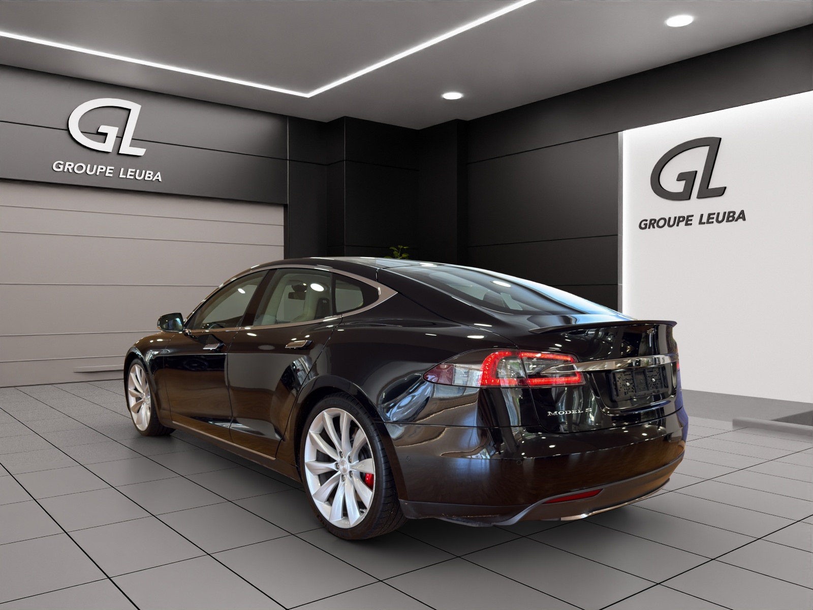 Image TESLA MODEL-S Model S 85 D Performance