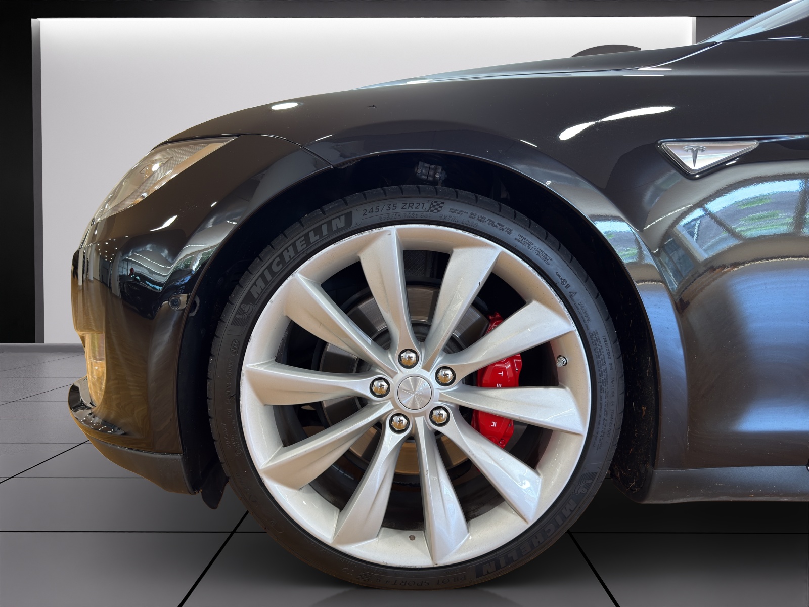 Image TESLA MODEL-S Model S 85 D Performance