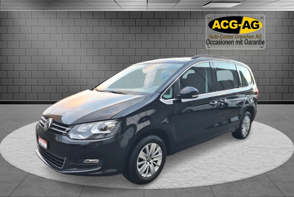 VW Sharan 2.0 TDI BMT Comfortline 4Motion DSG ** 7-Plätzer ** Gr-Navi ** Sitzheizung ** PDC V+H ** Frisch Ab MFK & Service **-image-2