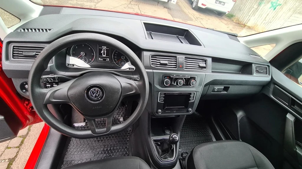 VW Caddy Maxi 2.0TDI 4Motion BlueMotion Technology ** Teil-Leder ** Klimaanlage ** Sortimo Schublade **-image-9