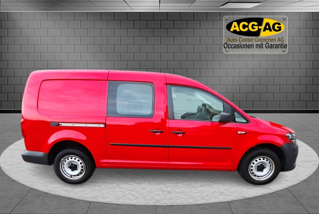 VW Caddy Maxi 2.0TDI 4Motion BlueMotion Technology ** Teil-Leder ** Klimaanlage ** Sortimo Schublade **-image-5