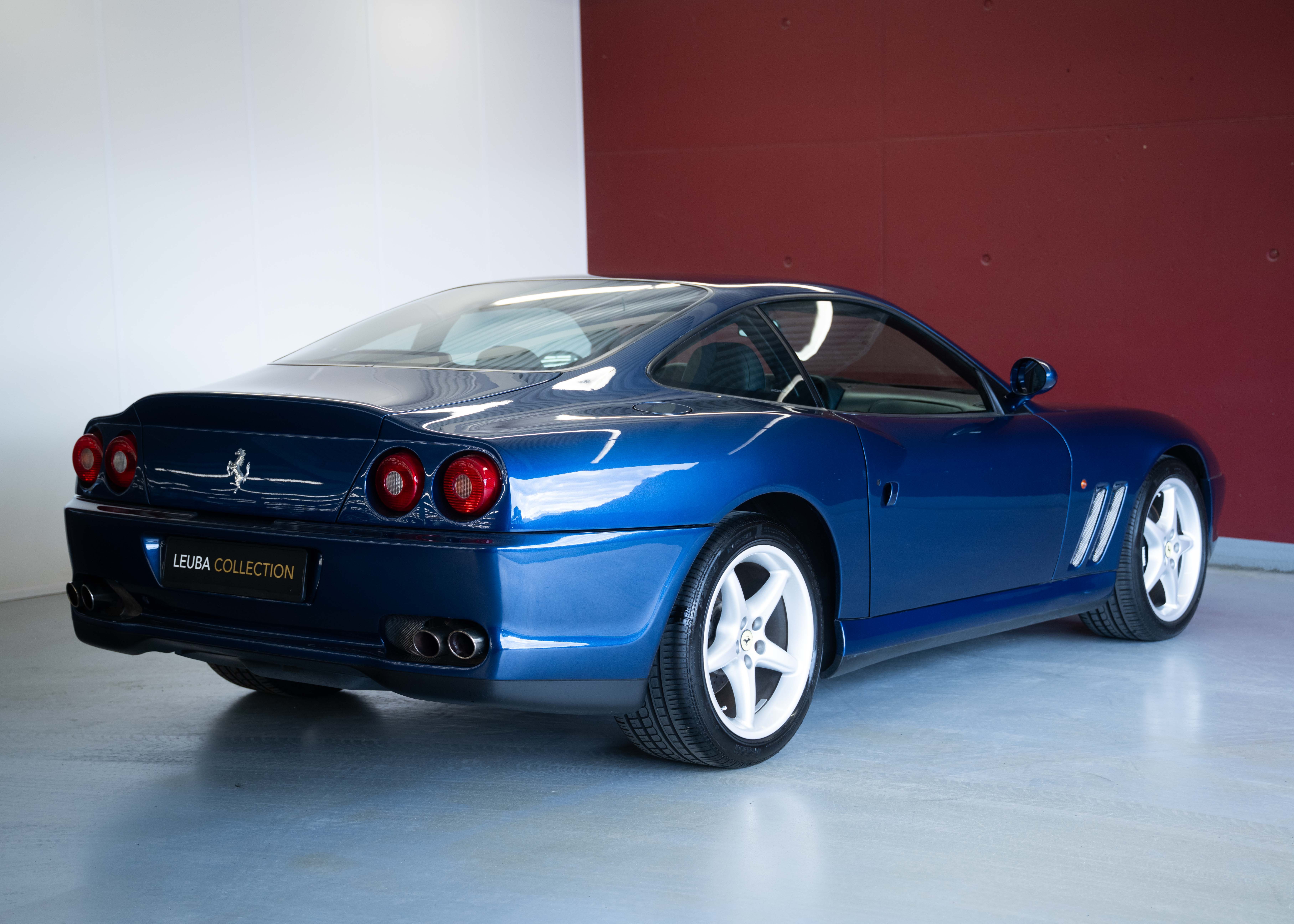 Image FERRARI F550 F550 Maranello (Tour de France Blue, Swiss car, 2nd hand, fully documented)