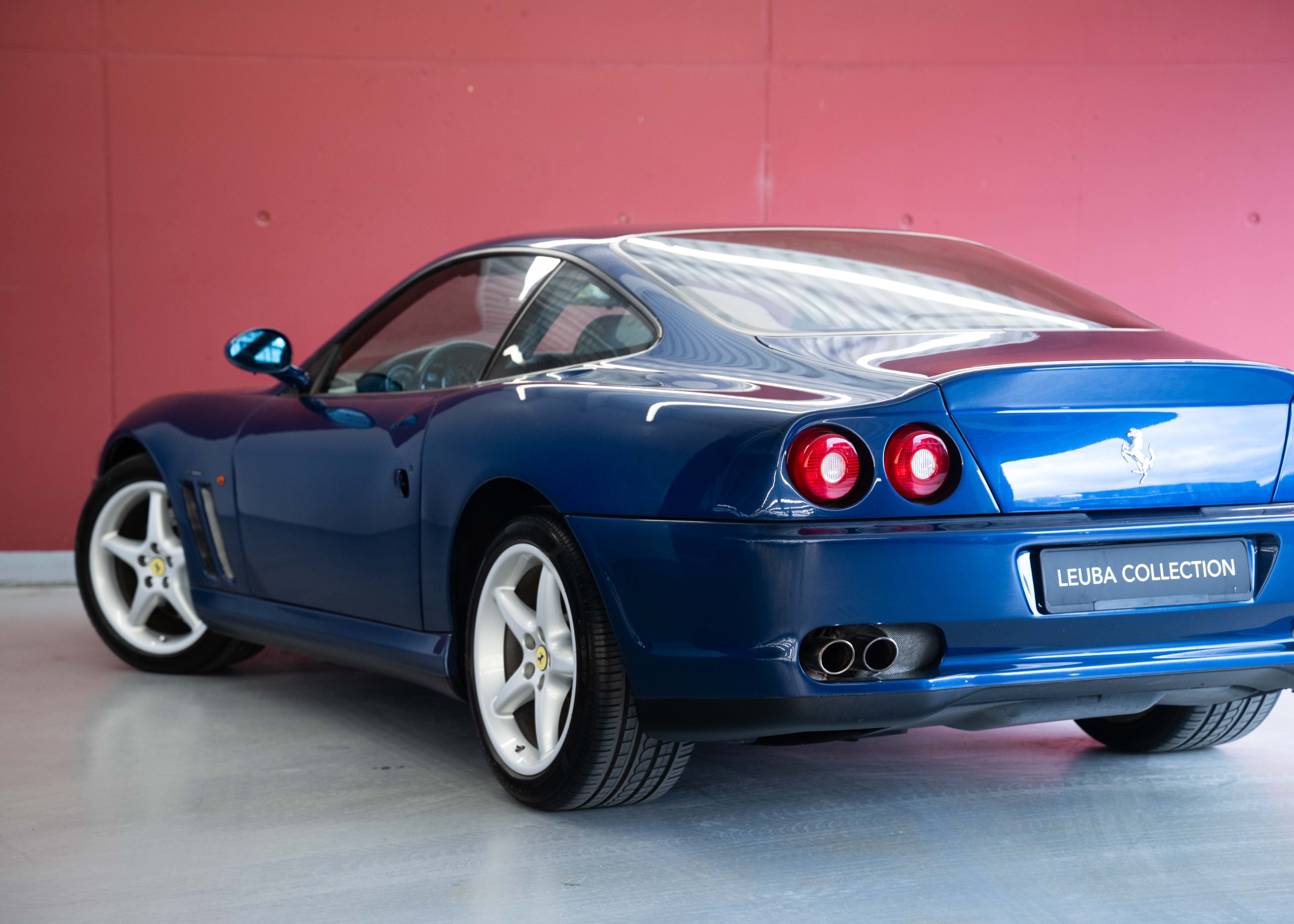 Image FERRARI F550 F550 Maranello (Tour de France Blue, Swiss car, 2nd hand, fully documented)