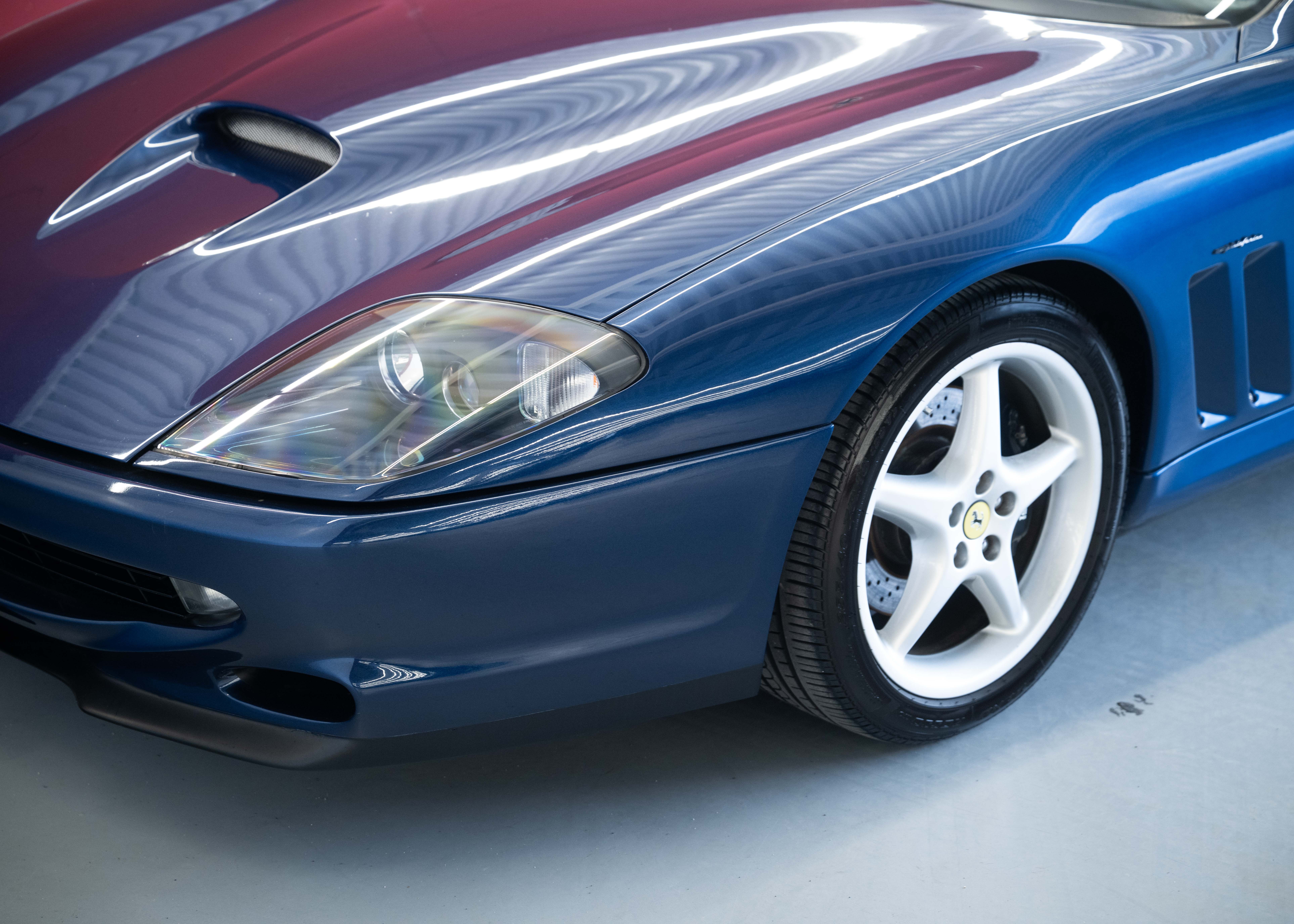 Image FERRARI F550 F550 Maranello (Tour de France Blue, Swiss car, 2nd hand, fully documented)