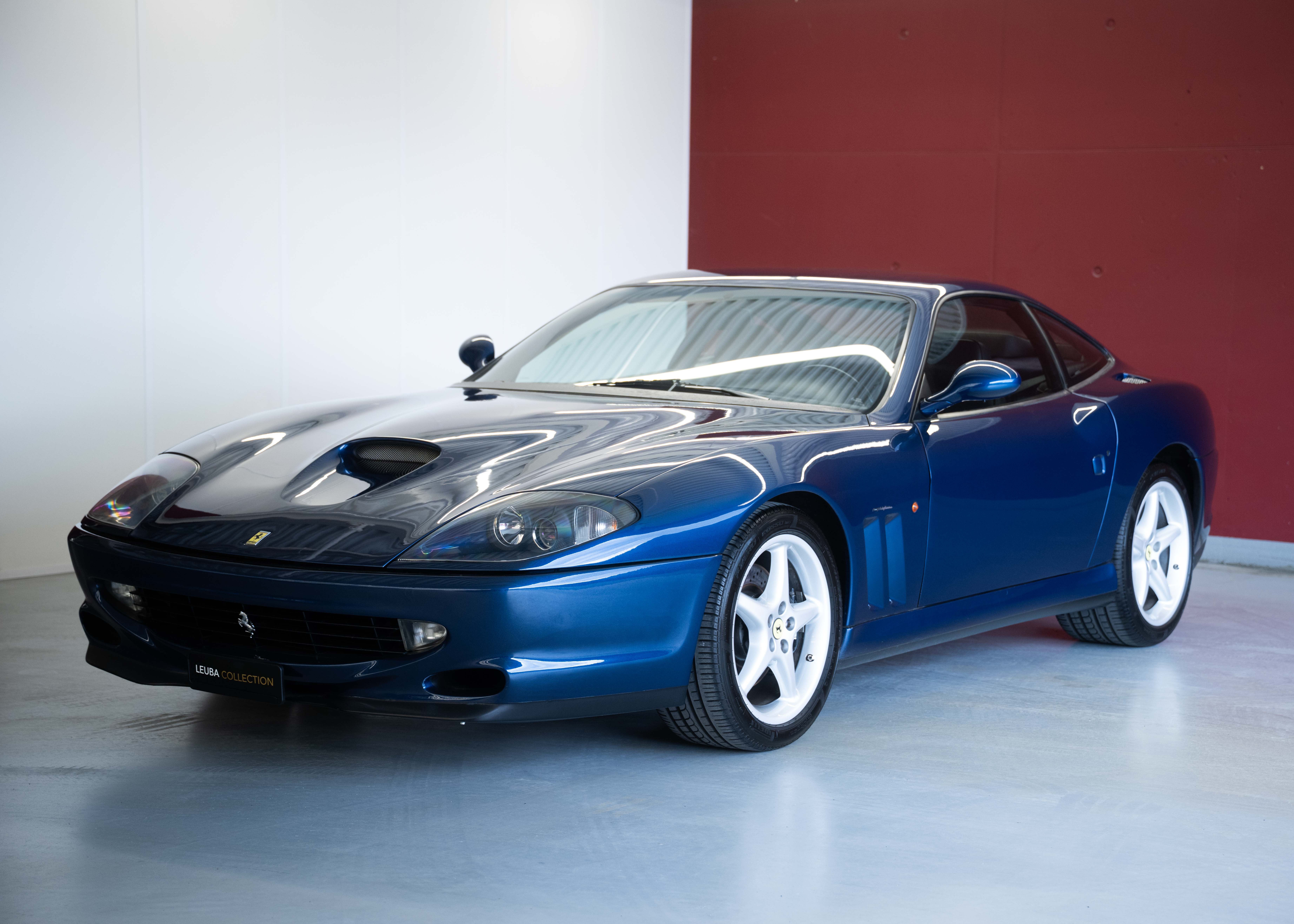 Image FERRARI F550 F550 Maranello (Tour de France Blue, Swiss car, 2nd hand, fully documented)