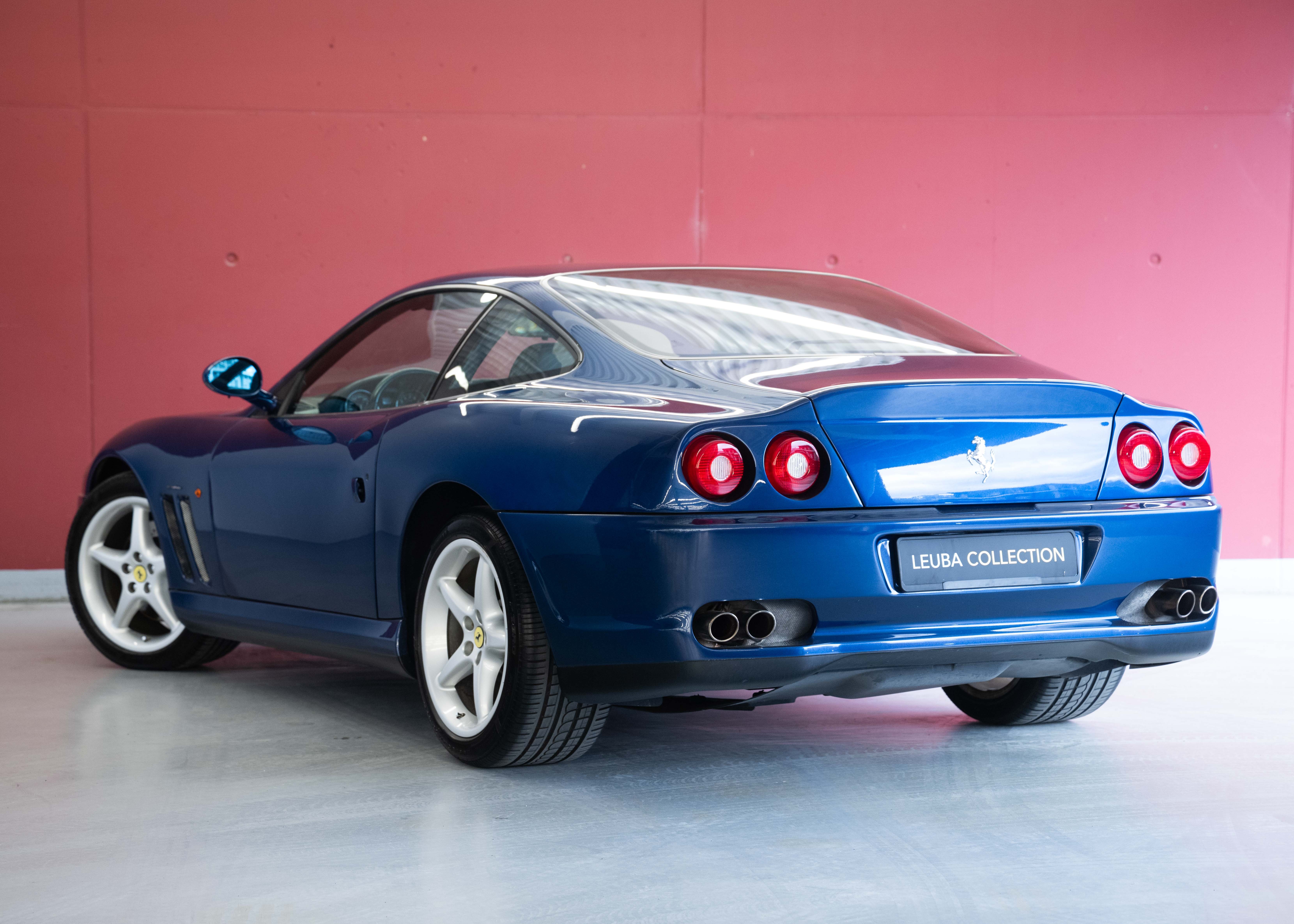 Image FERRARI F550 F550 Maranello (Tour de France Blue, Swiss car, 2nd hand, fully documented)
