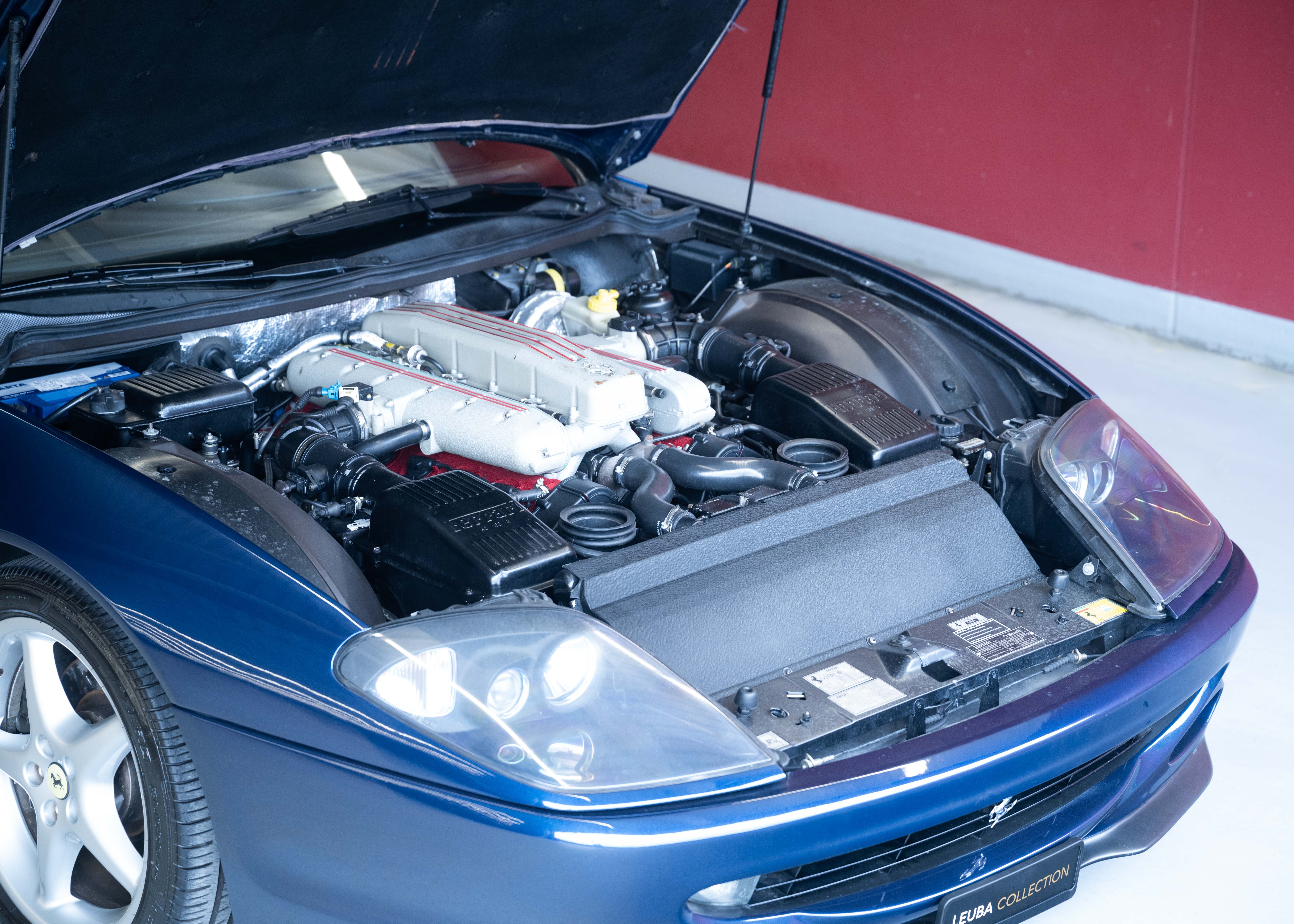 Image FERRARI F550 F550 Maranello (Tour de France Blue, Swiss car, 2nd hand, fully documented)