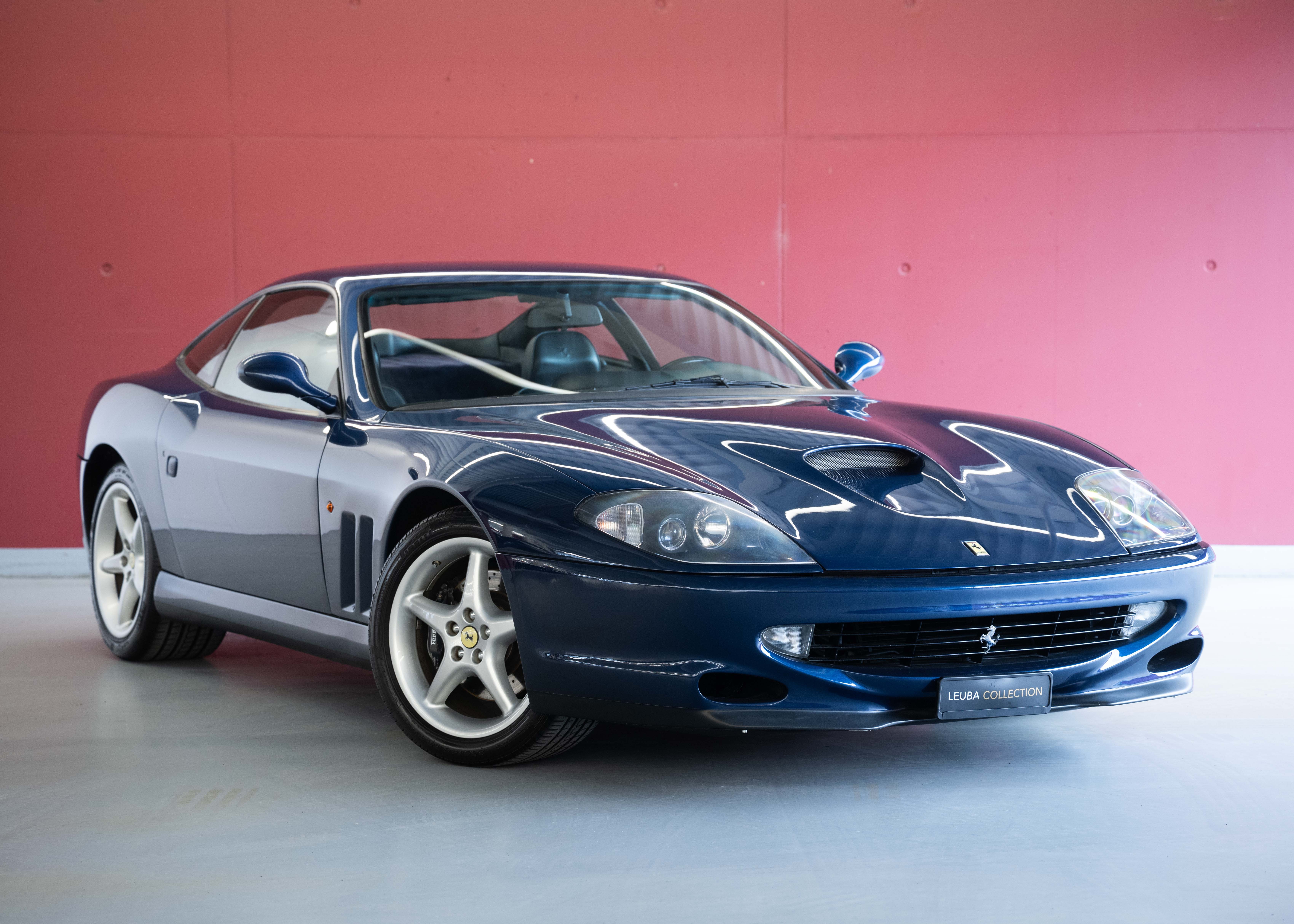 Photo FERRARI F550 F550 Maranello (Tour de France Blue, Swiss car, 2nd hand, fully documented)
