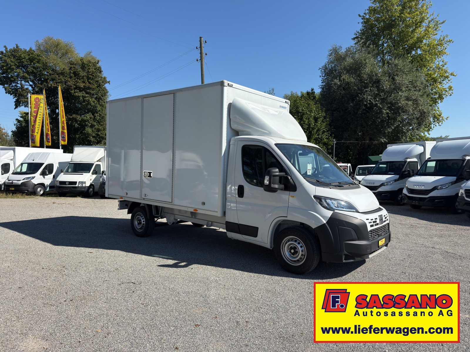 FIAT Ducato 35 2.2 MJ 140 Heavy Koffer mit Flügeltüren 1000 Kg. Nutzlast-image-0