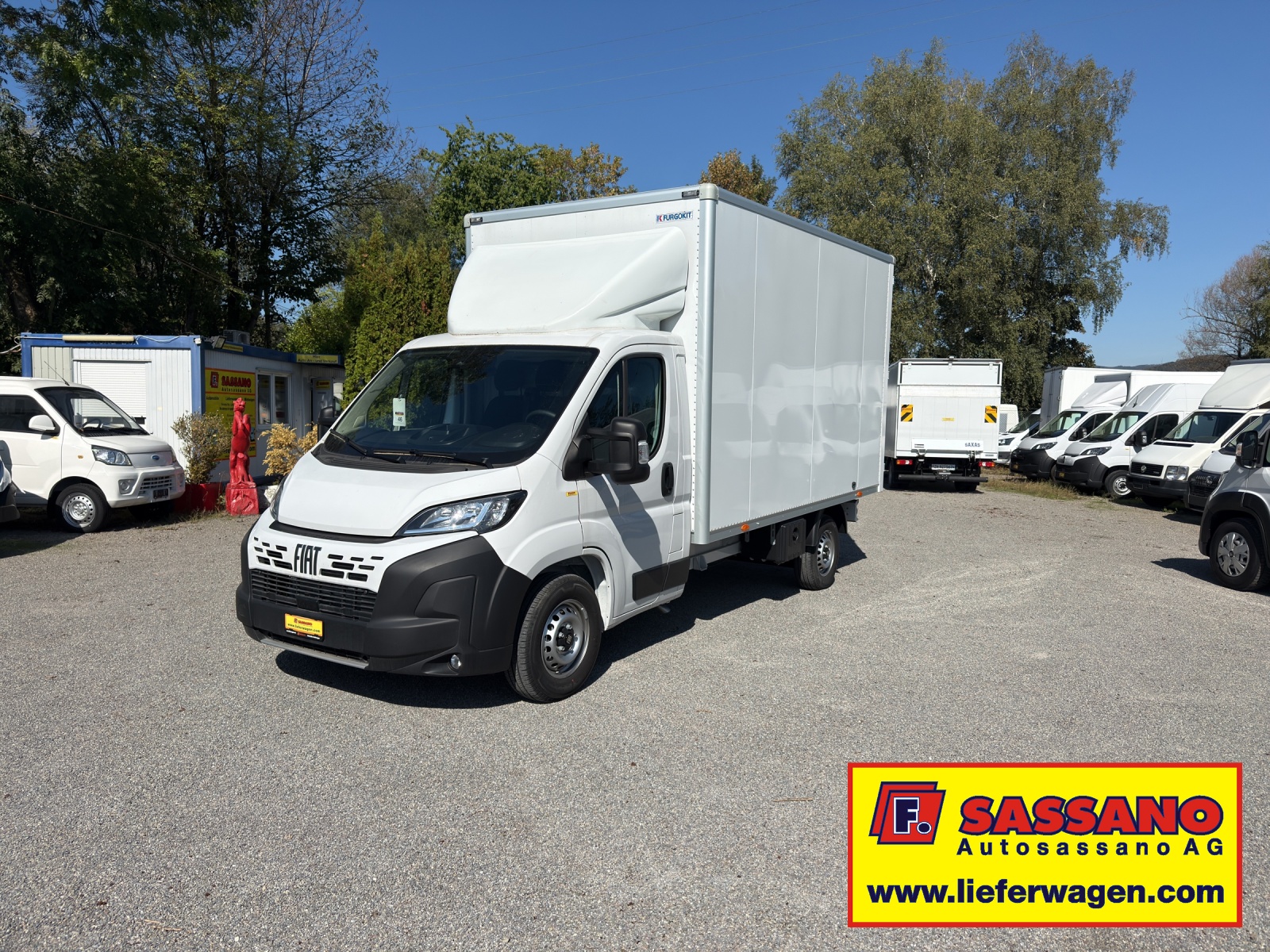 FIAT Ducato 35 2.2 MJ 140 Heavy Koffer mit Flügeltüren 1000 Kg. Nutzlast-image-1