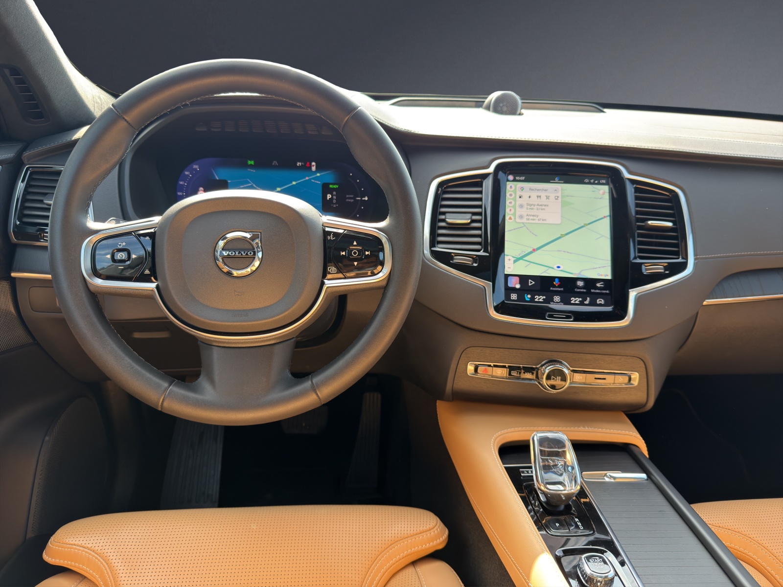 VOLVO XC90 T8 eAWD PluginHybrid Ultimate Bright Geartronic-image-7